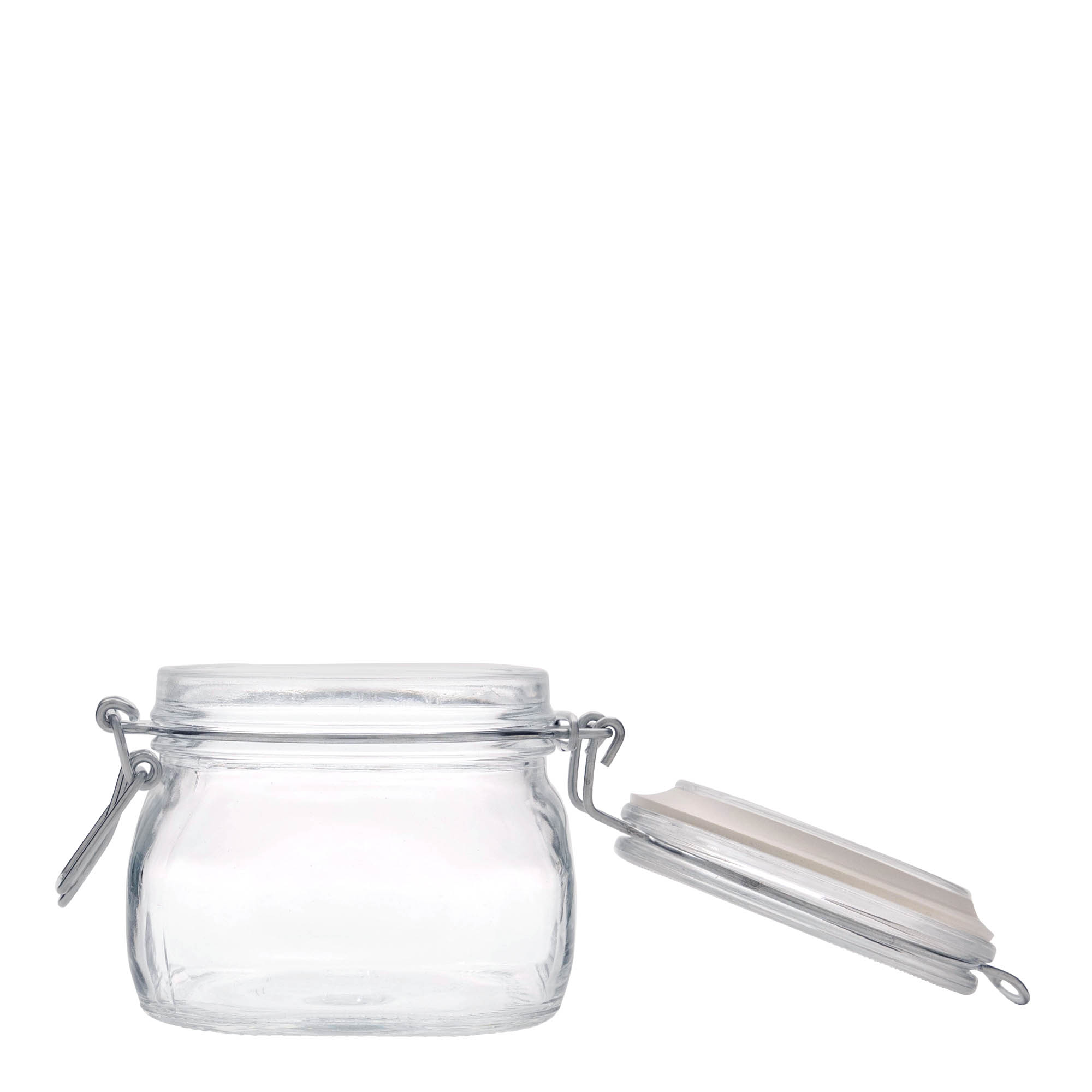500 ml wire bail jar 'Fido', square, opening: wire bail closure 500 ml wire bail jar 'Fido', square, opening: wire bail closure