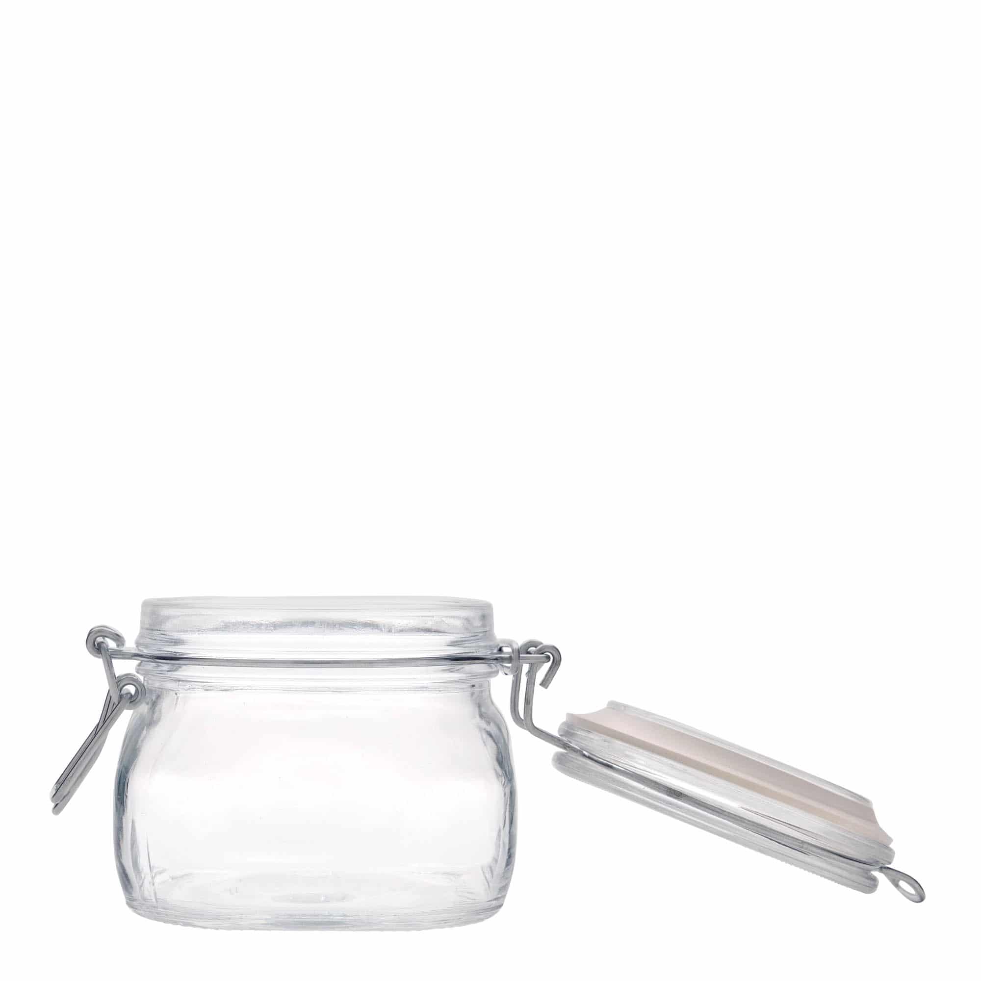 500 ml wire bail jar 'Fido', square, opening: wire bail closure
