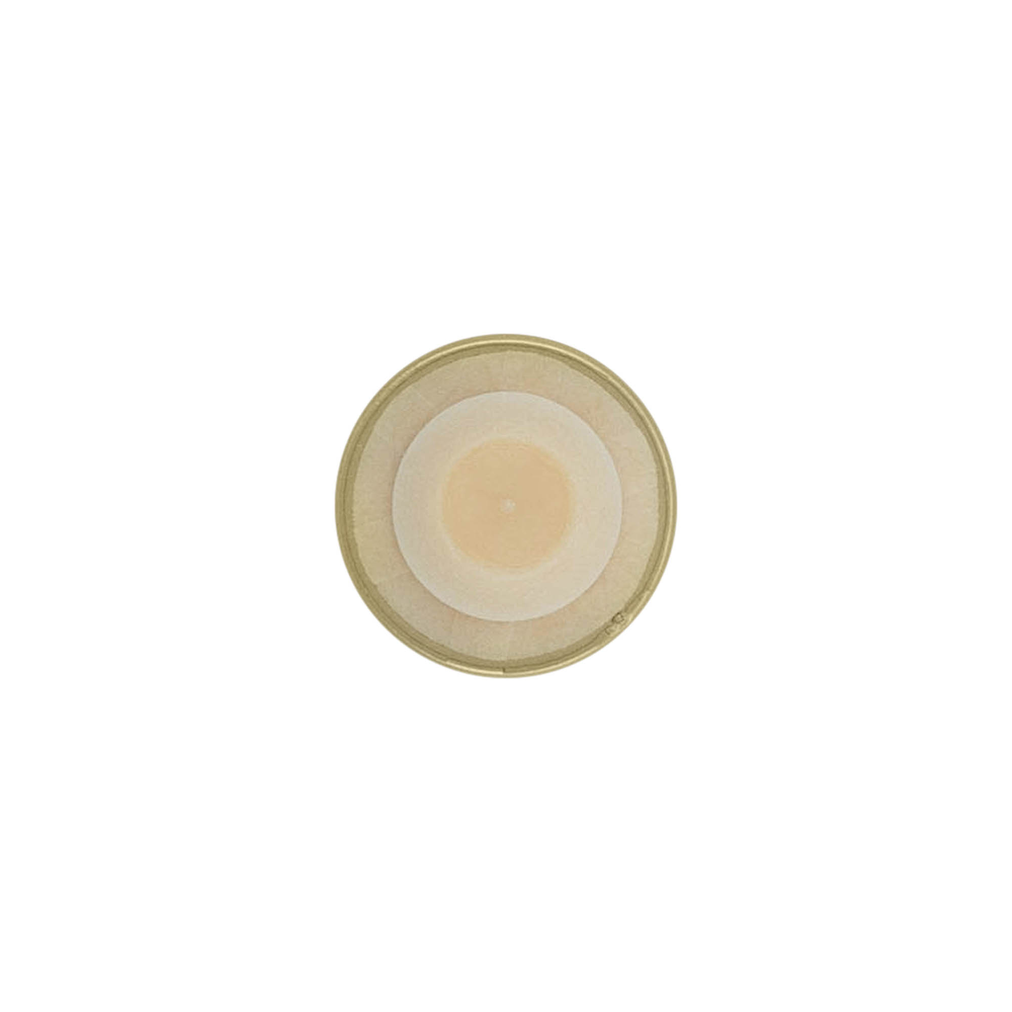 Handle cork 19 mm, plastic, gold, for opening: cork