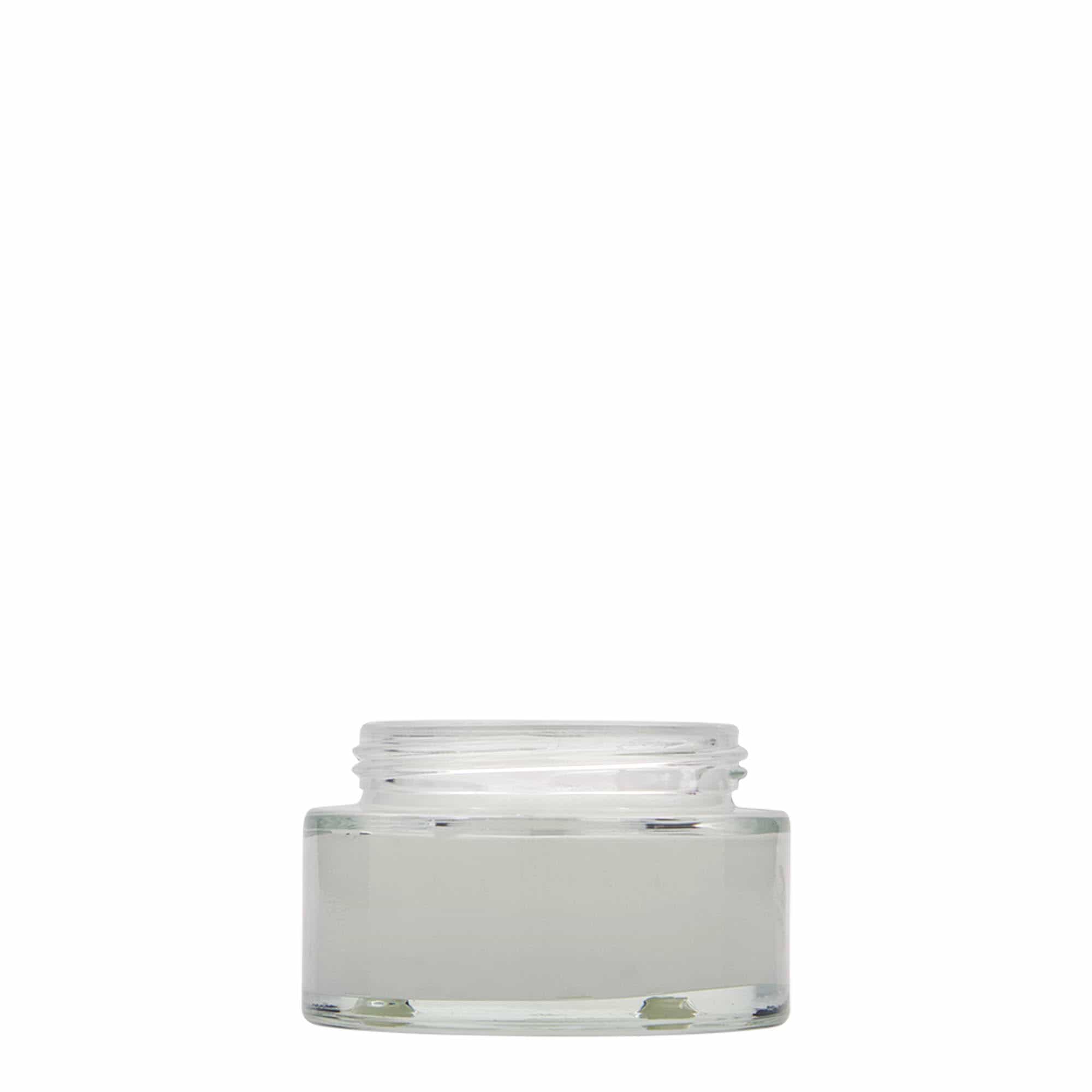 50 ml jar 'Clear Edition', glass, opening: screw cap