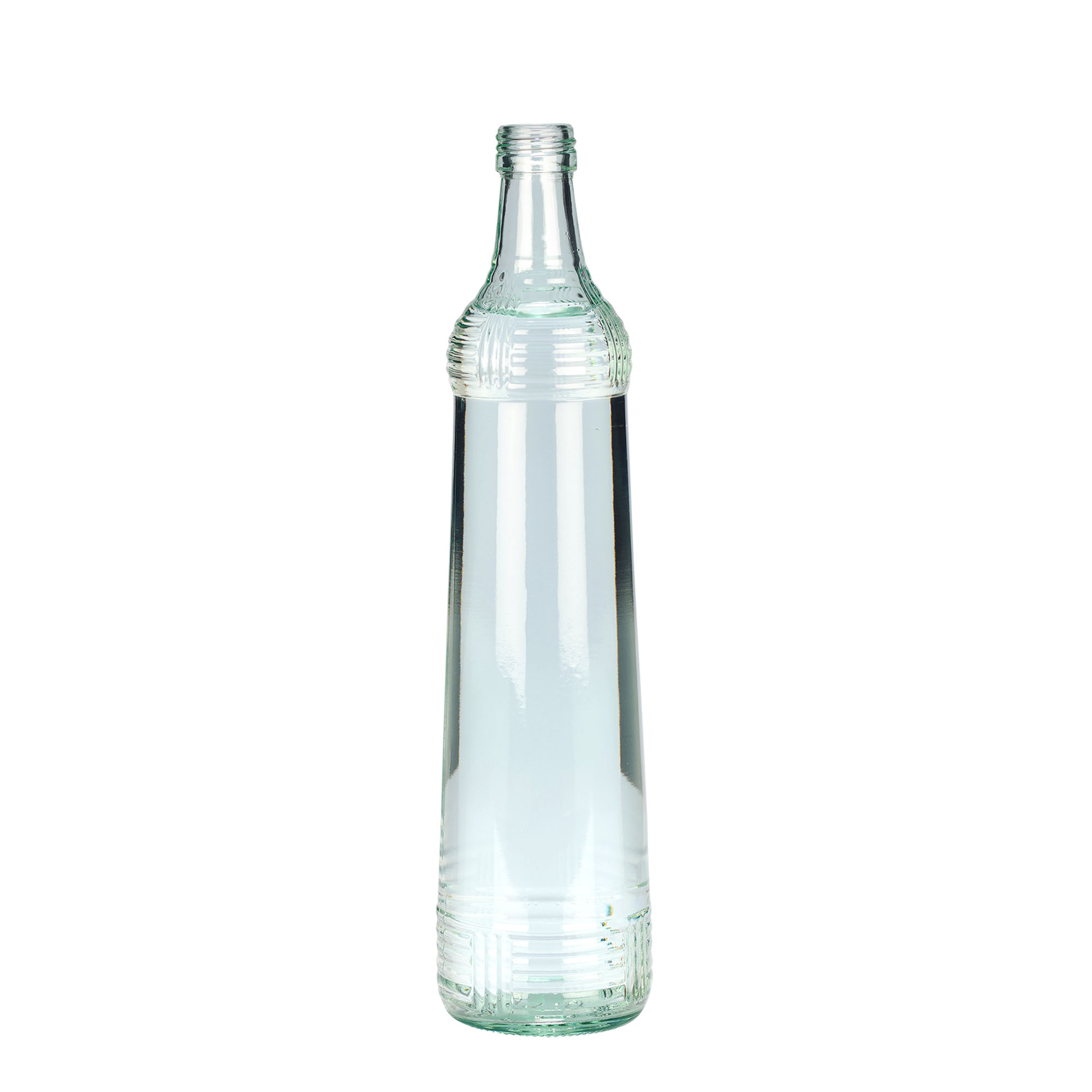 700 ml glass bottle Vodka Zwiebelturm, opening: PP 28