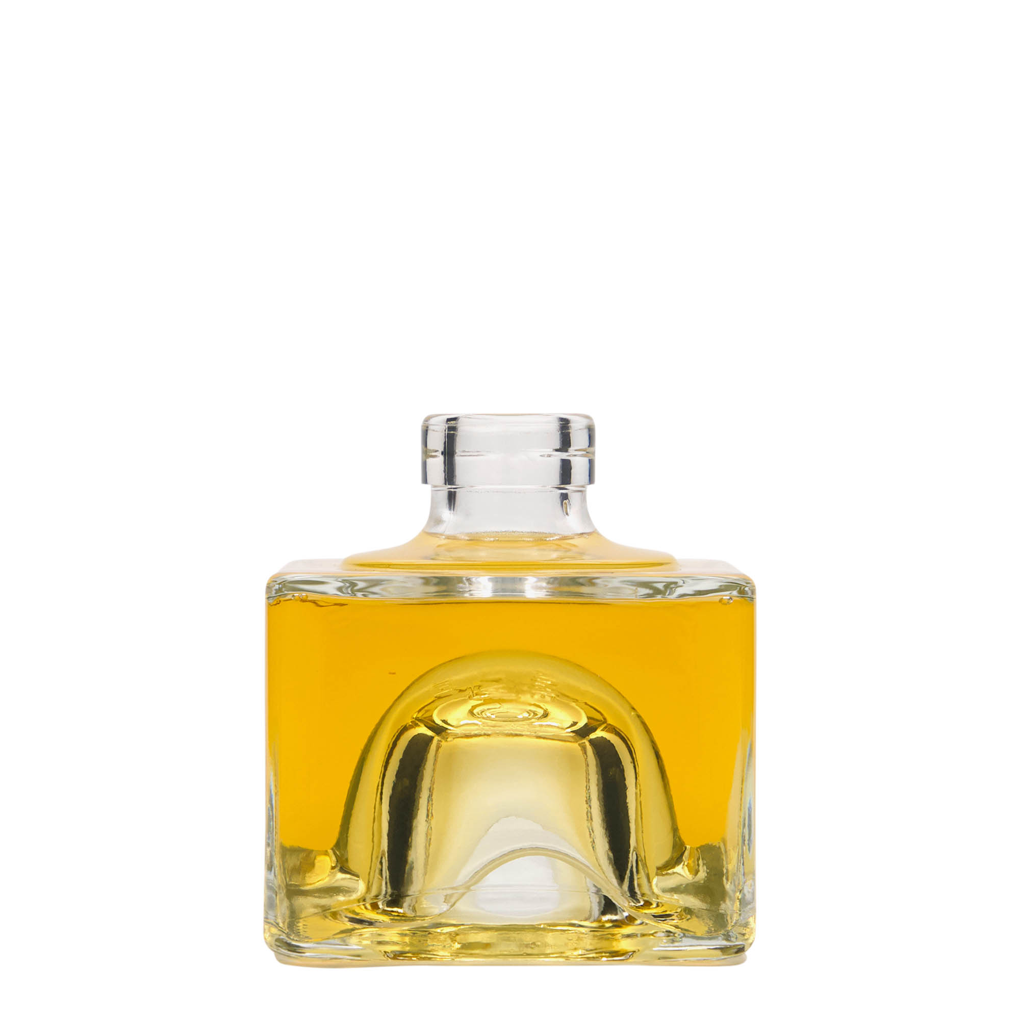 200 ml glass bottle ‘Cocolores’, square, opening: cork