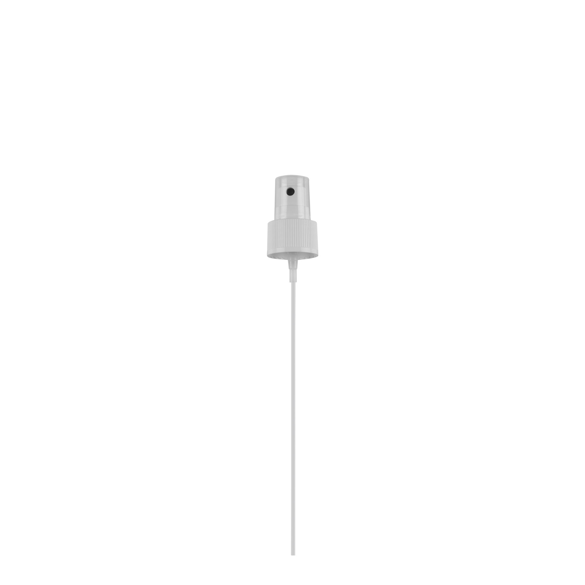 Screw cap spray atomiser, PP plastic, white, for opening: 24/410 Screw cap spray atomiser, PP plastic, white, for opening: 24/410