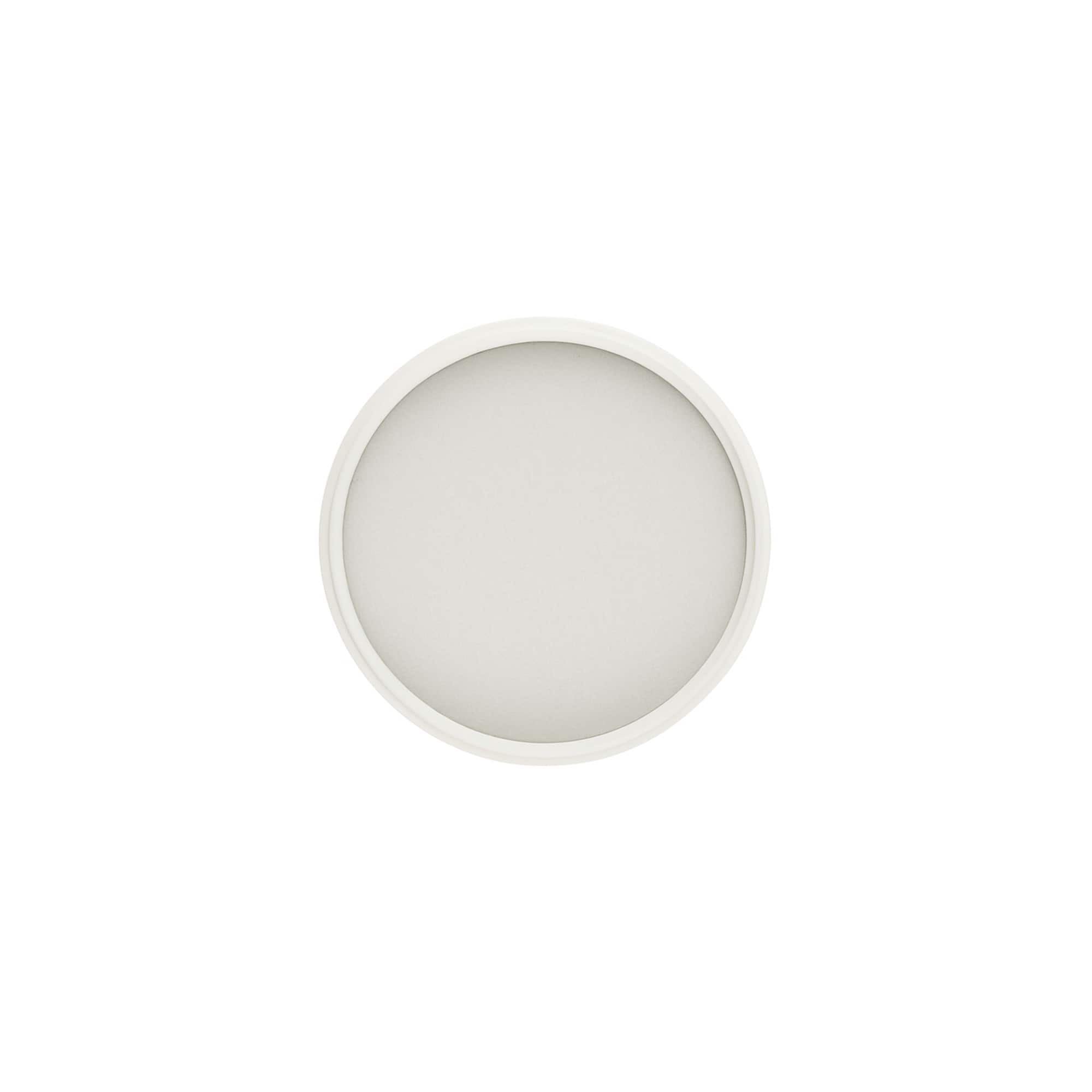 Screw cap for 60 ml 'Brown Line', HPM plastic, white Screw cap for 60 ml 'Brown Line', HPM plastic, white