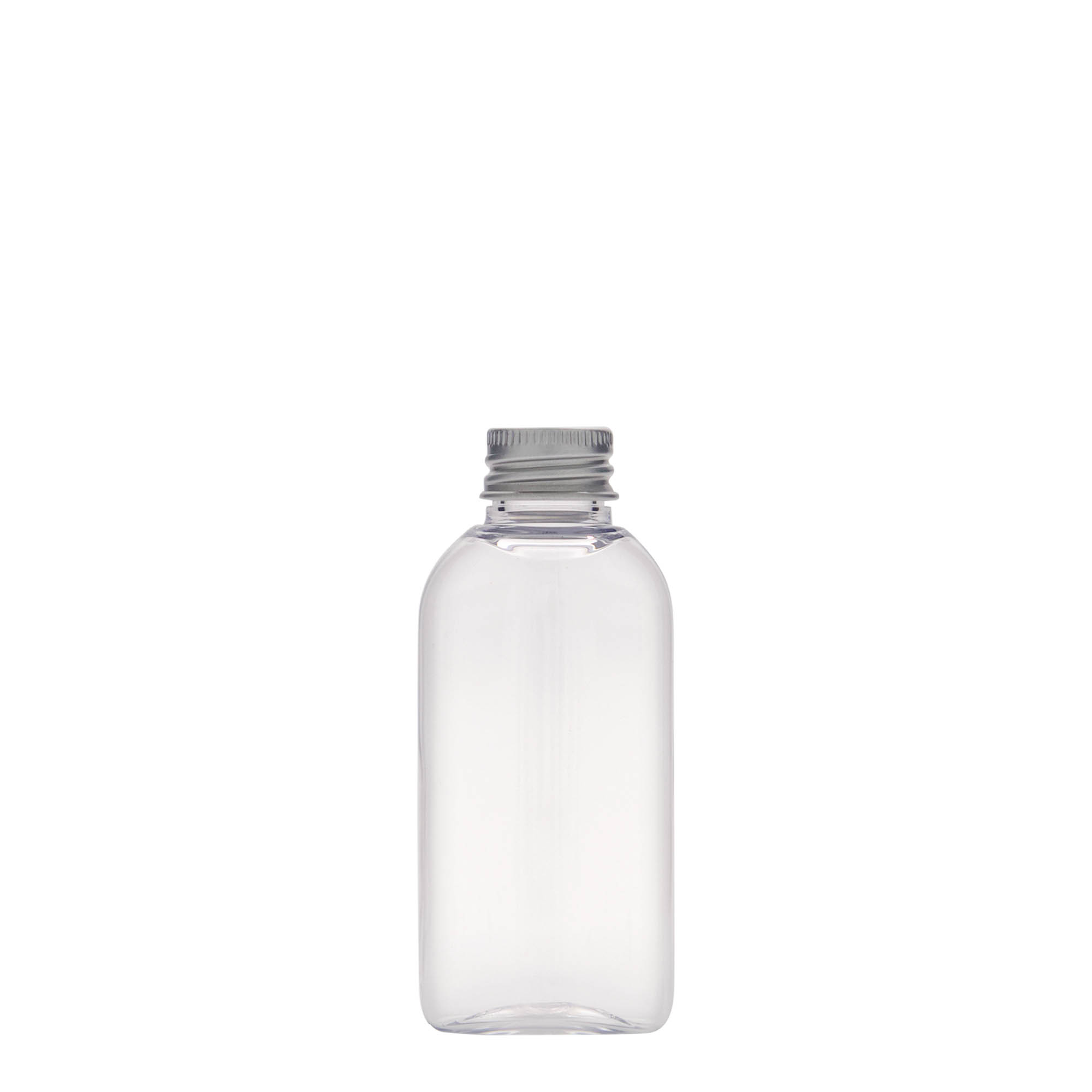 50 ml PET bottle 'Iris', oval, plastic, opening: 20/410 50 ml PET bottle 'Iris', oval, plastic, opening: 20/410
