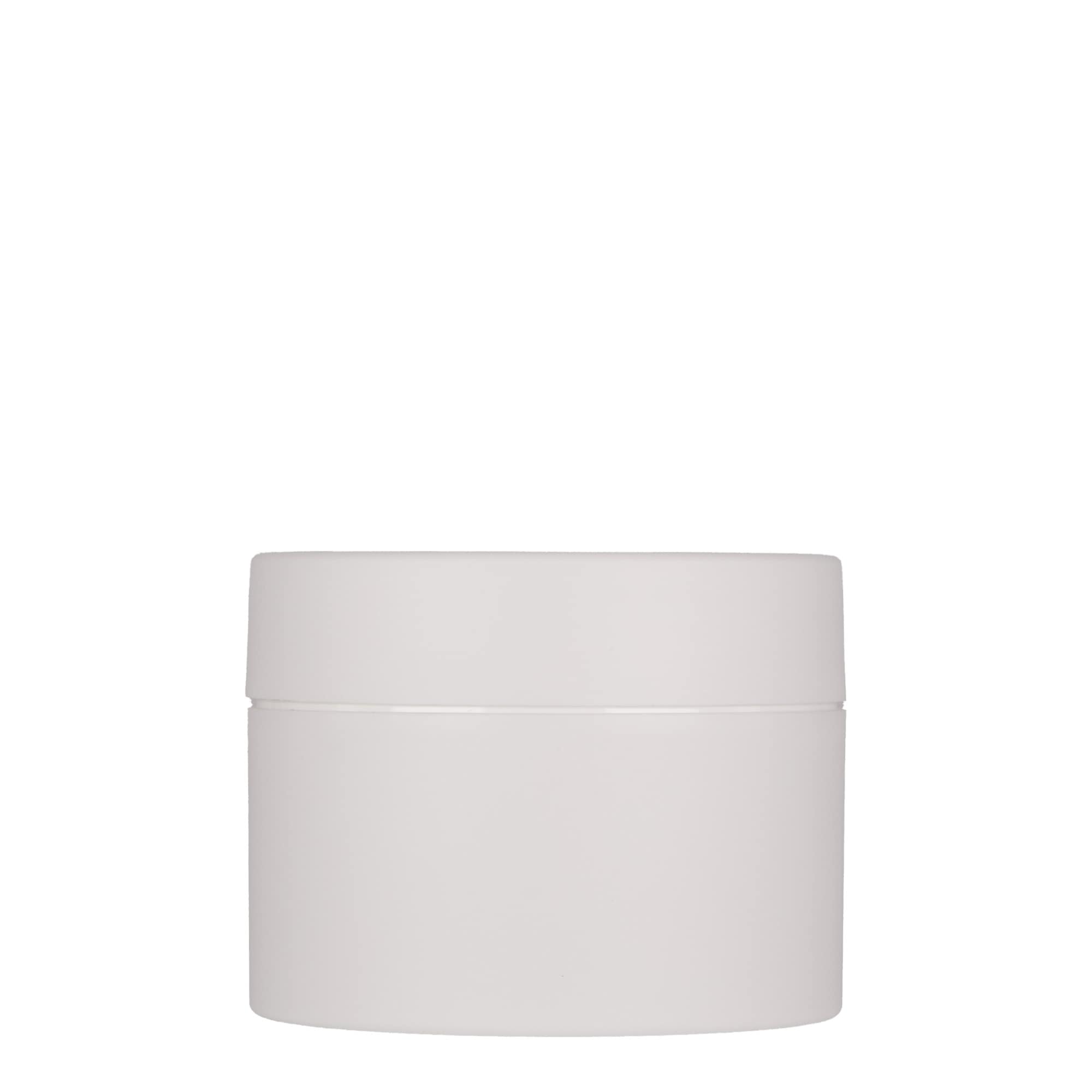 200 ml plastic jar 'Antonella', PP, white, opening: screw cap