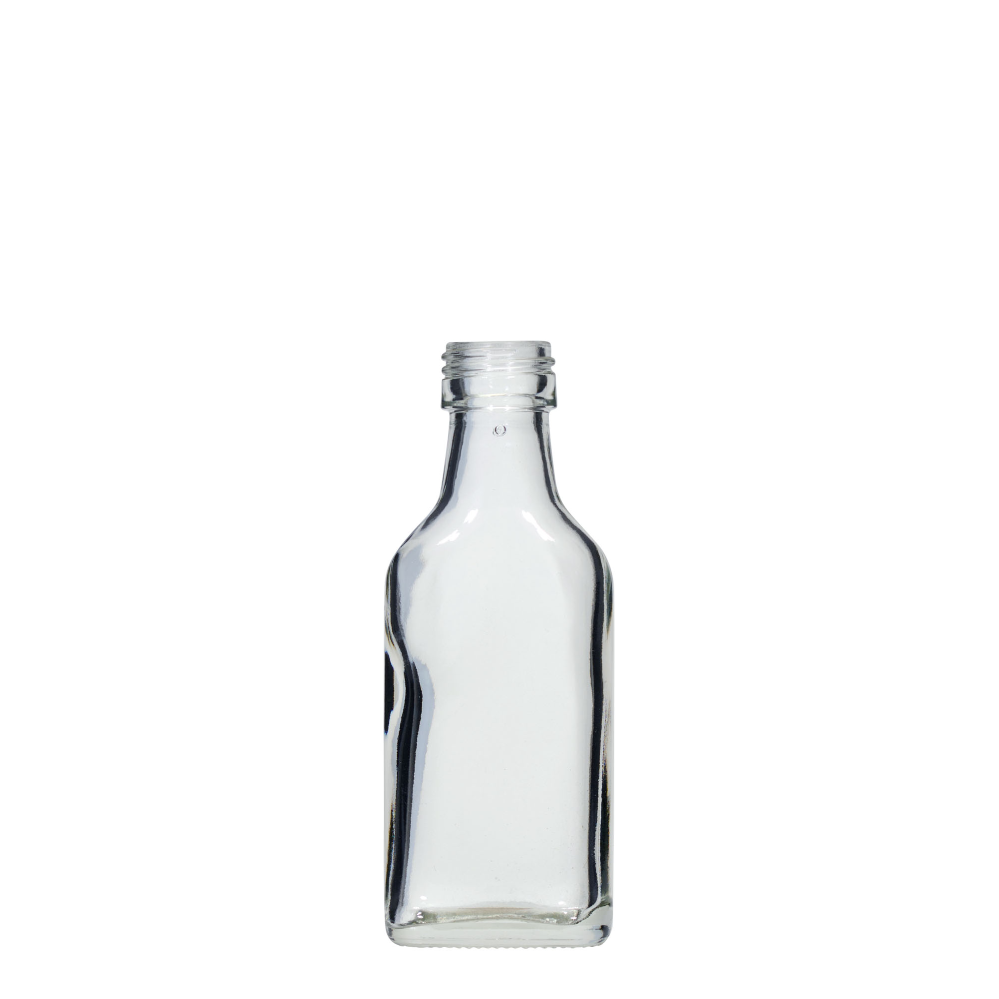 40 ml pocket bottle, rectangular, opening: PP 22