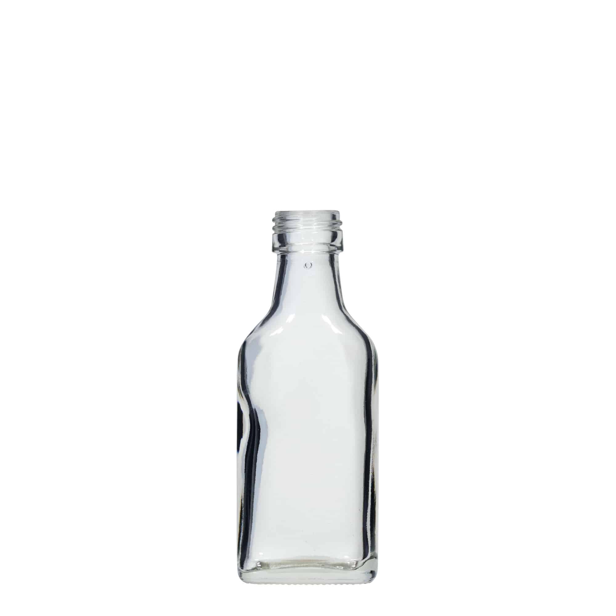 40 ml pocket bottle, rectangular, opening: PP 22
