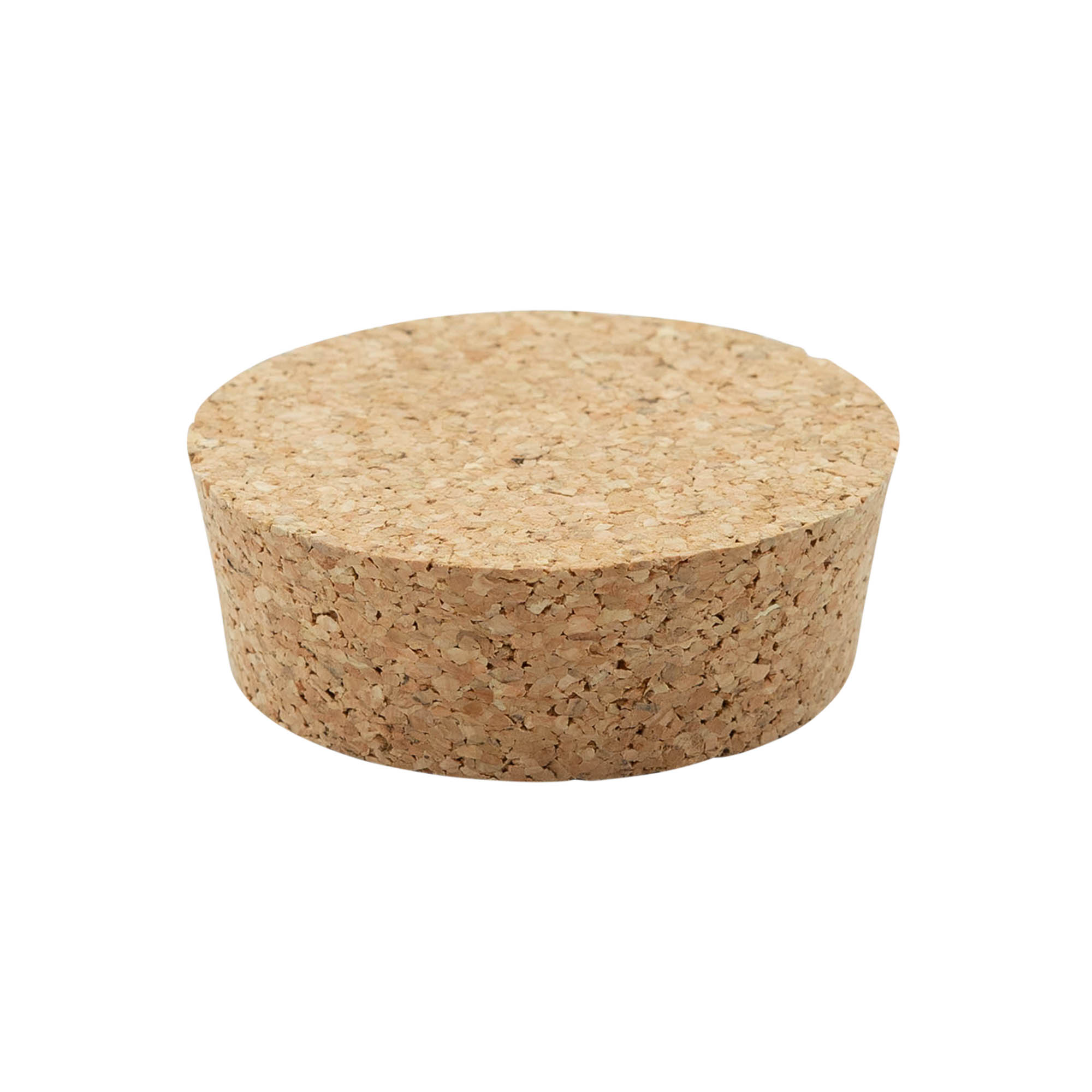 Tapered cork 54-60 x 27, pressed cork, beige, for opening: cork