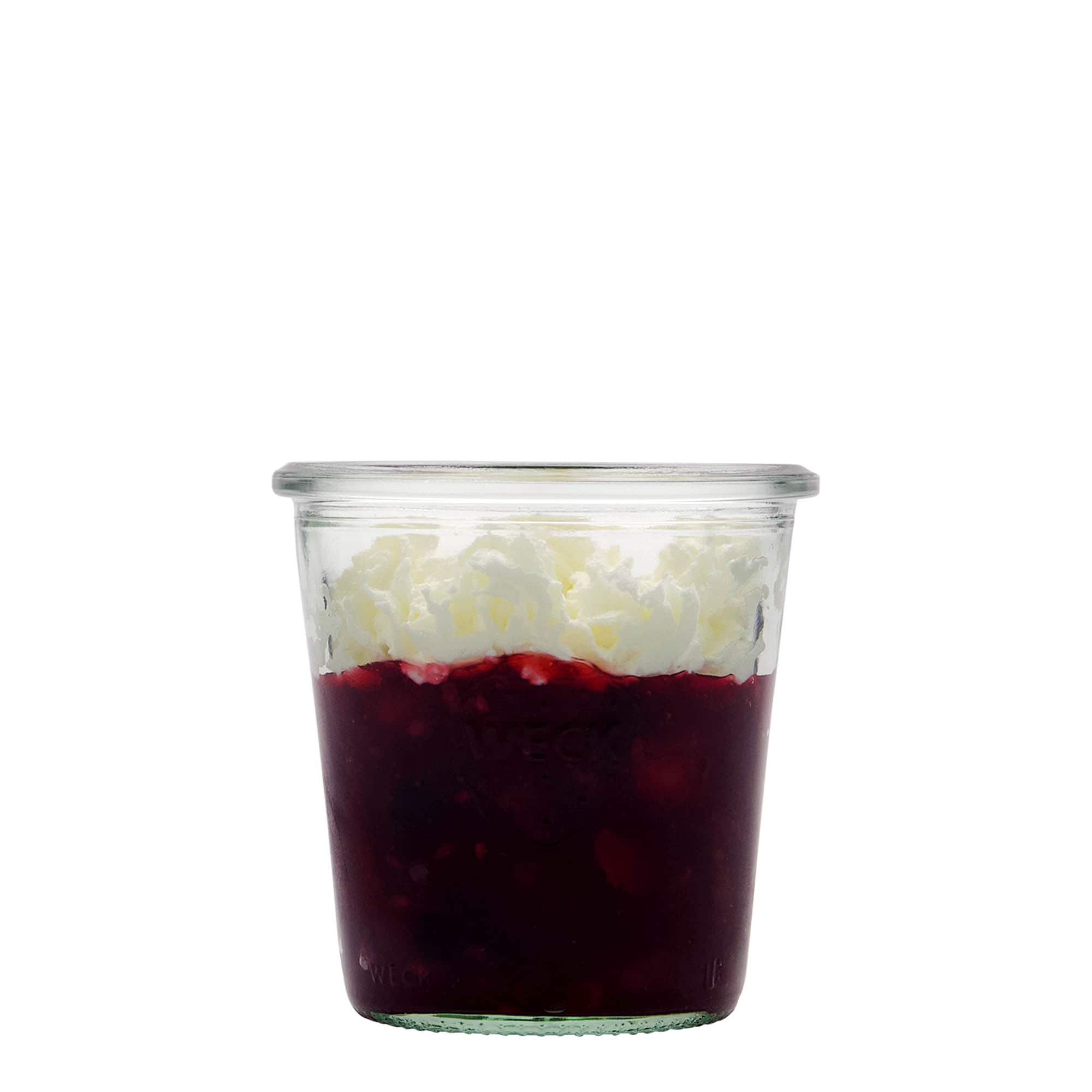 290 ml WECK inverted glass, opening: round rim