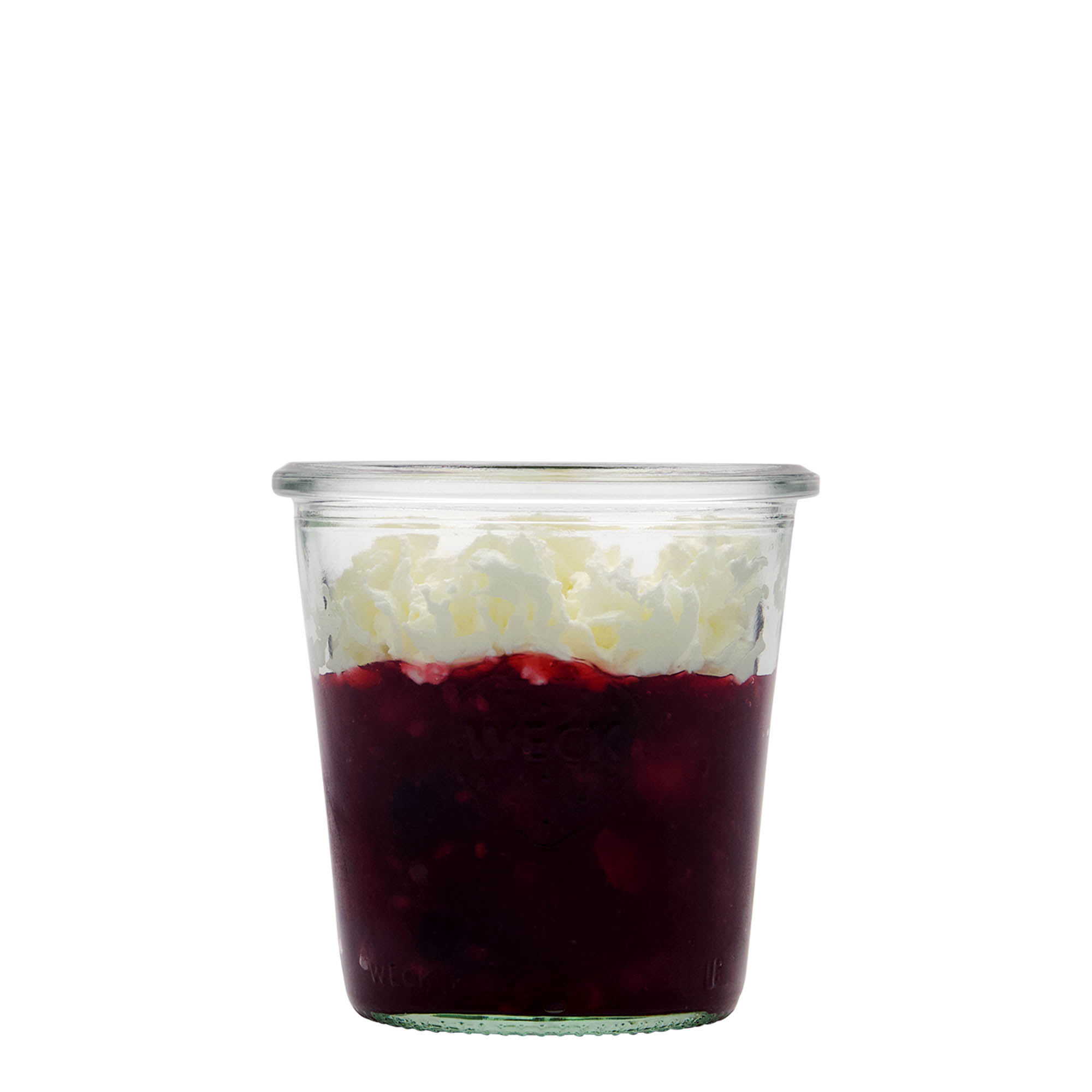 290 ml WECK inverted glass, opening: round rim