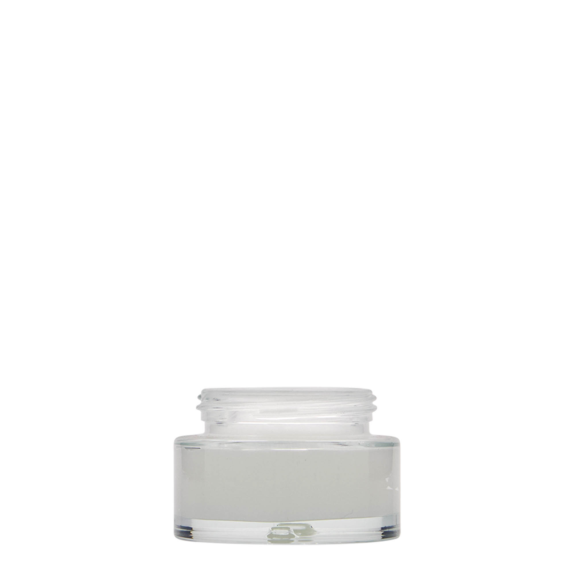 30 ml jar 'Clear Edition', glass, opening: screw cap