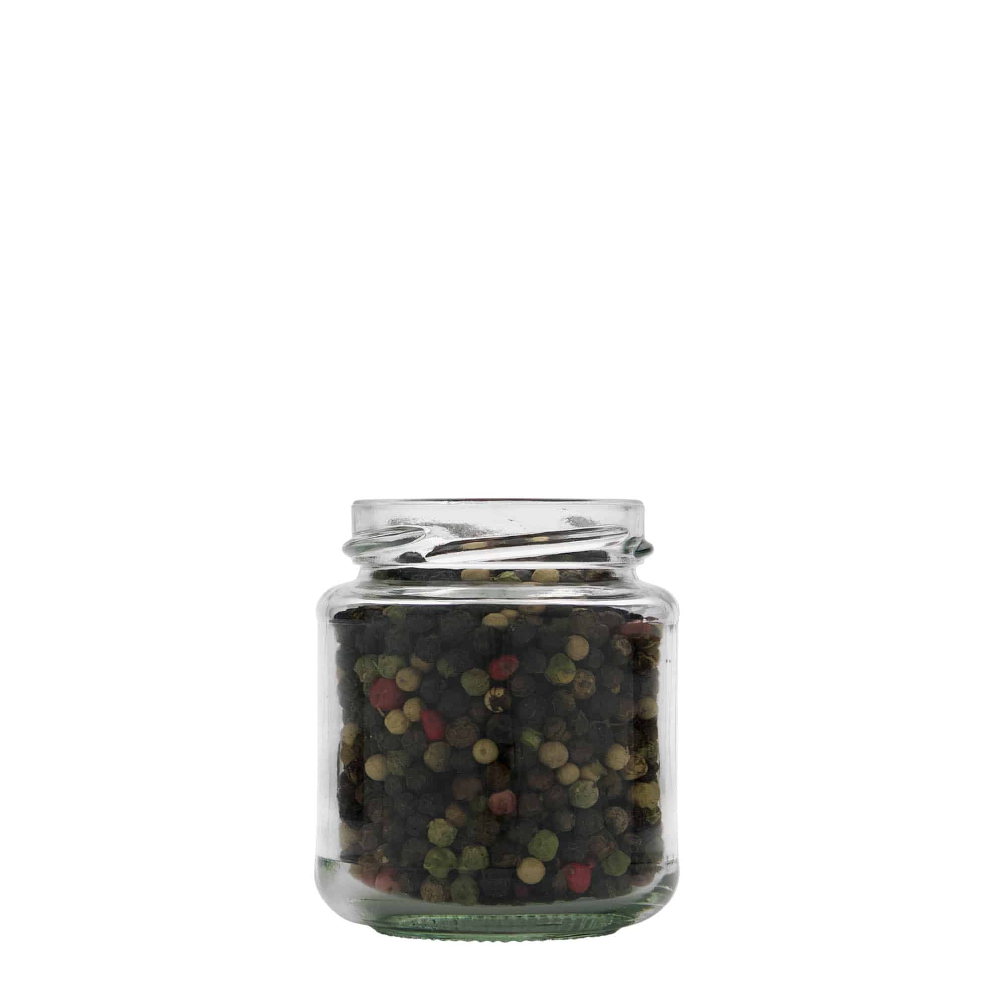 142 ml round glass, opening: twist-off (TO 53) 142 ml round glass, opening: twist-off (TO 53)