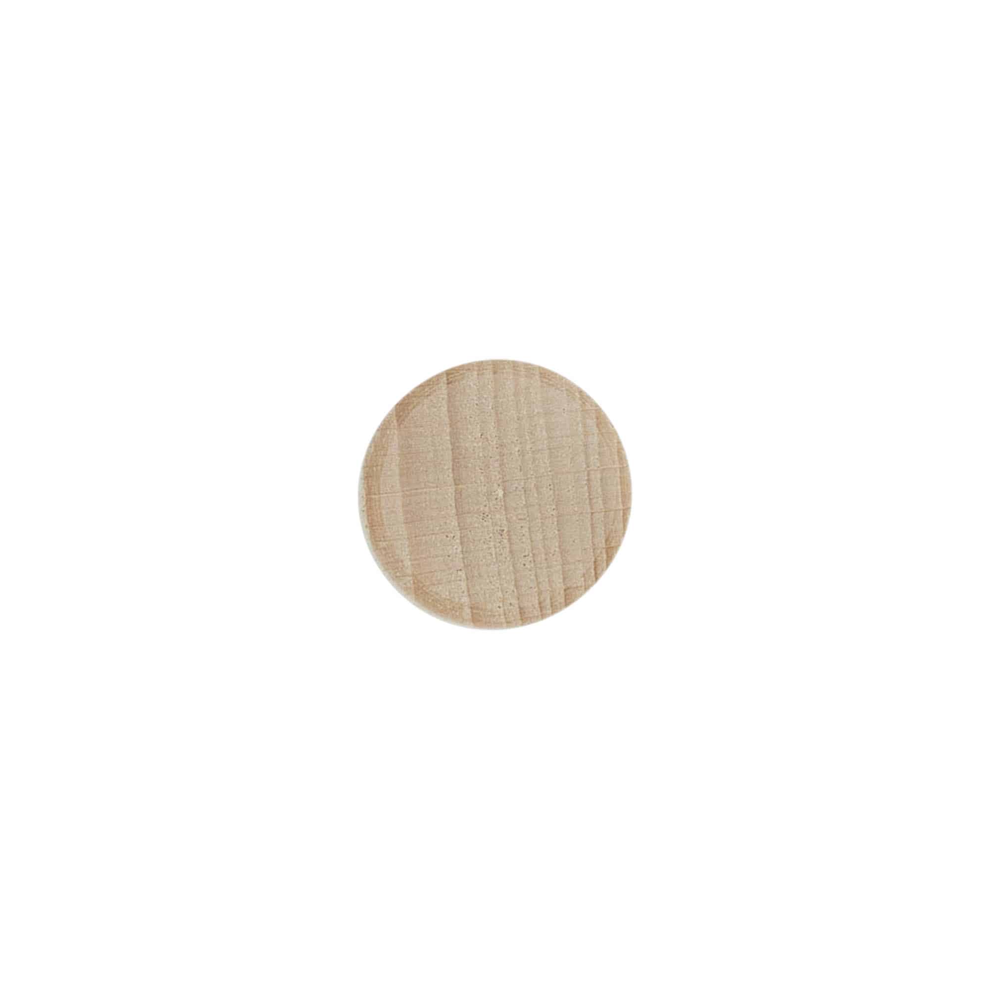 Handle corks 16 mm, wood/plastic, for opening: cork