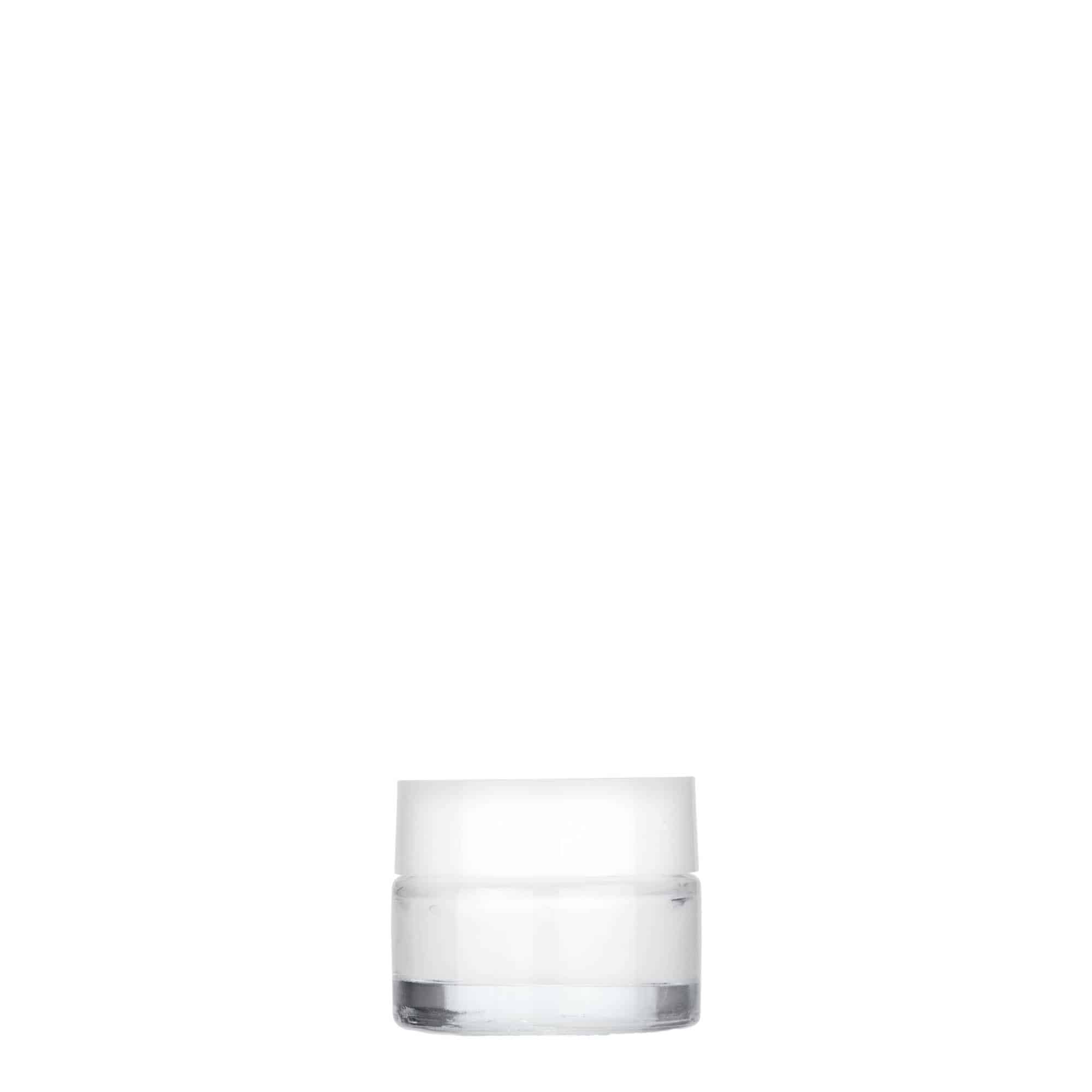 5 ml jar 'Beauty', glass, opening: screw cap