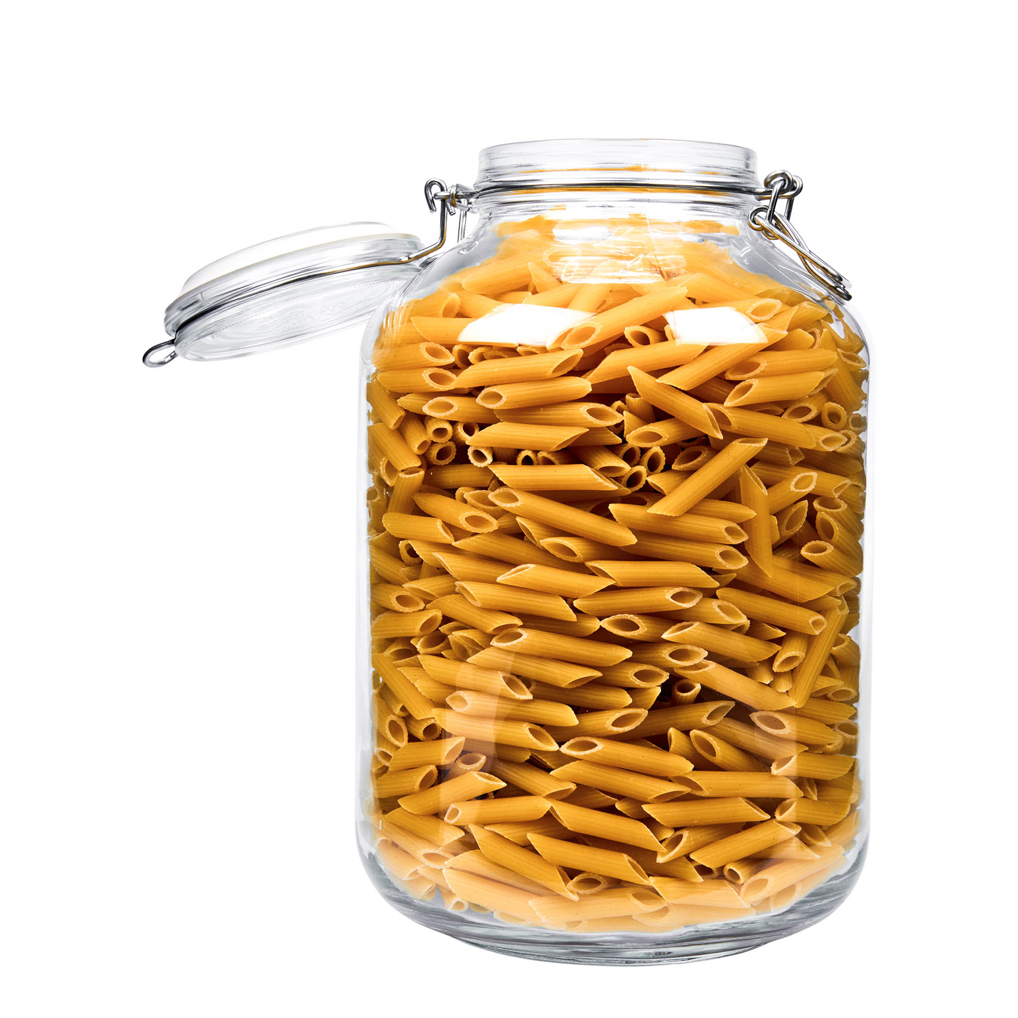 5,000 ml wire bail jar 'Fido', opening: wire bail closure