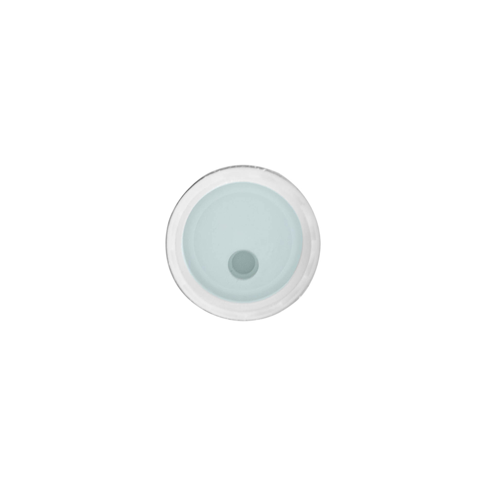 Screw cap Disc Top, PP plastic, silver, for opening: 24/410 Screw cap Disc Top, PP plastic, silver, for opening: 24/410