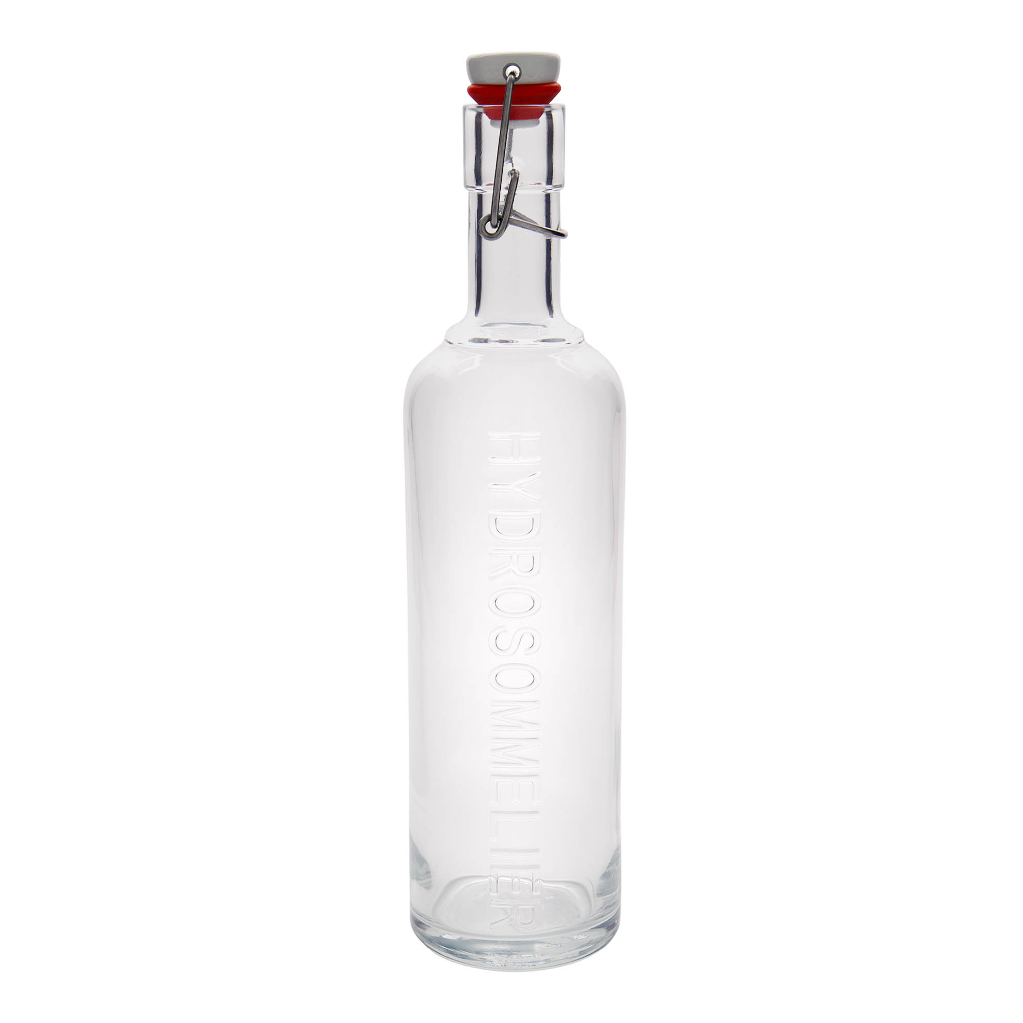 1,000 ml glass bottle 'Optima Hydrosommelier', opening: swing top closure 1,000 ml glass bottle 'Optima Hydrosommelier', opening: swing top closure