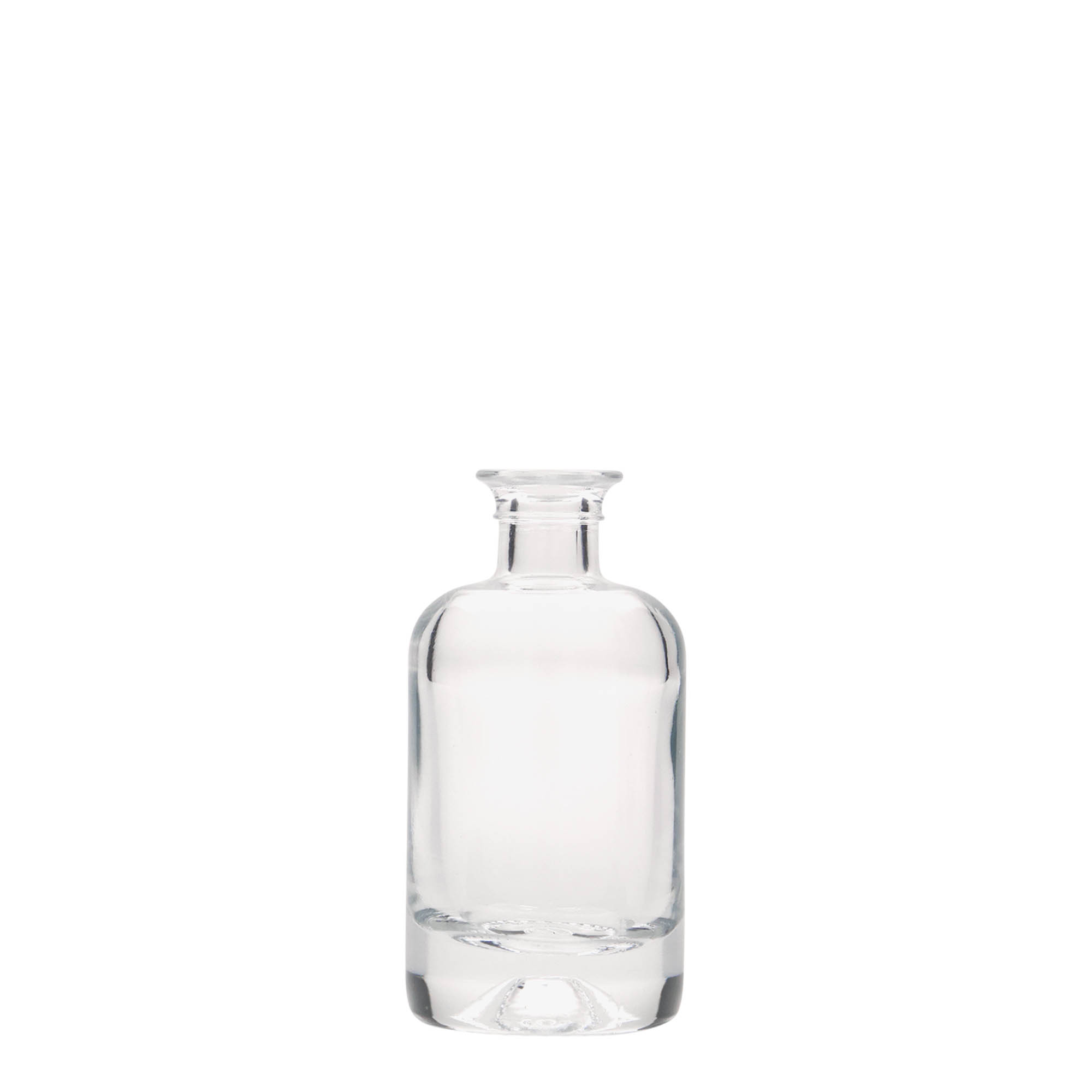 40 ml glass bottle apothecary, opening: cork