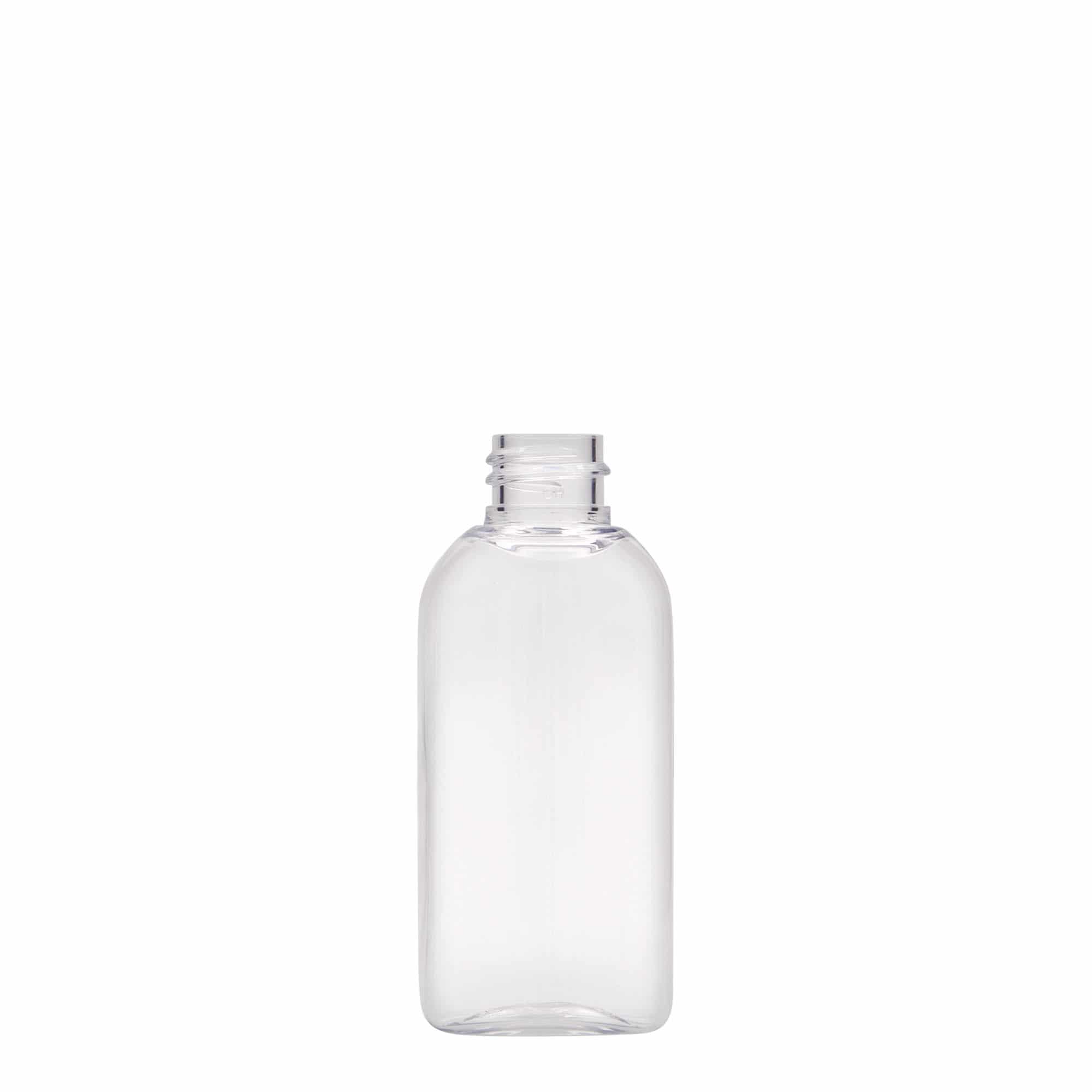 50 ml PET bottle 'Iris', oval, plastic, closure: 20/410