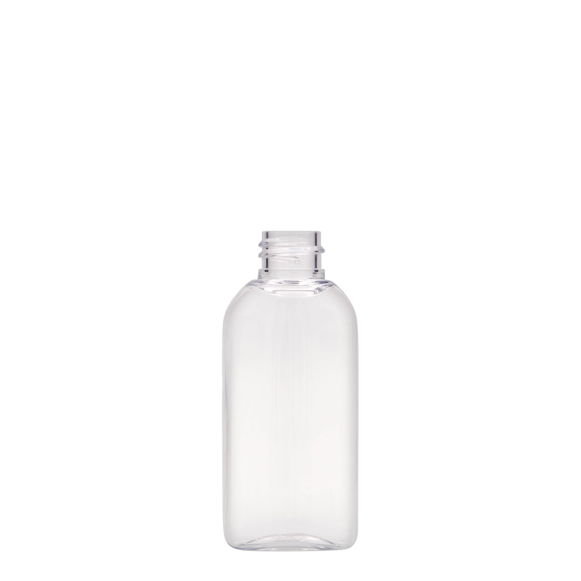 50 ml PET bottle 'Iris', oval, plastic, opening: 20/410 50 ml PET bottle 'Iris', oval, plastic, opening: 20/410