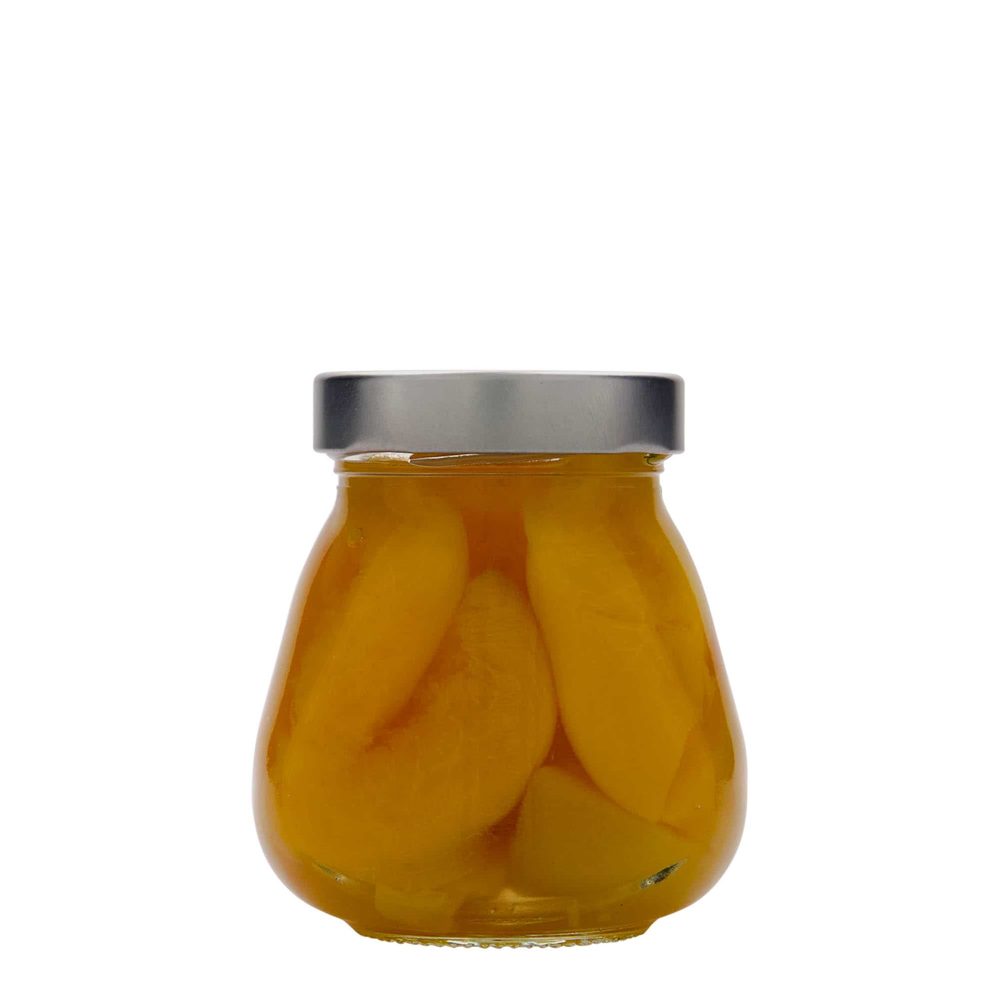 300 ml bulbous round jar, oval, closure: deep twist off (DTO 63)