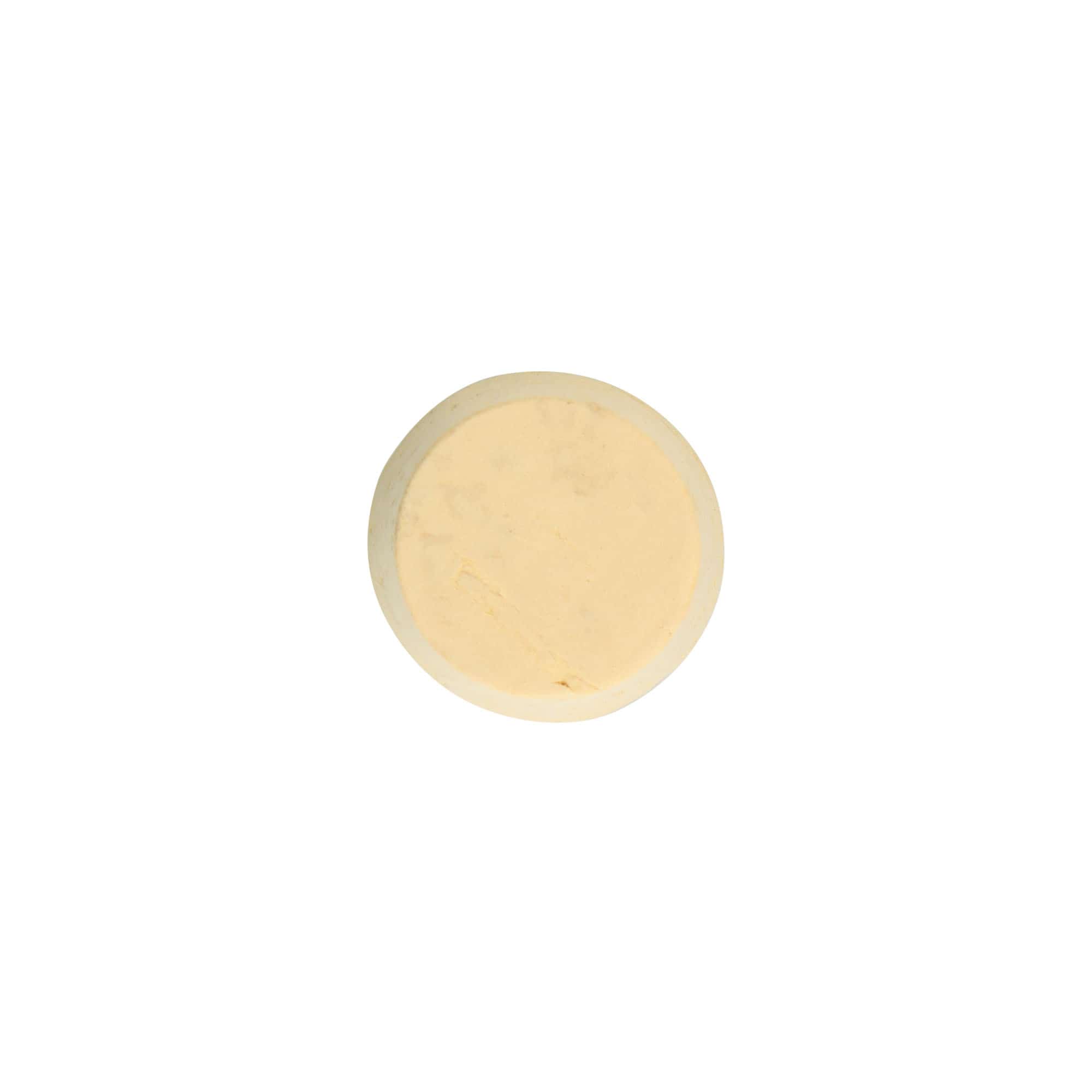 Tapered cork 24-28 x 27, natural cork, bleached, for opening: cork Tapered cork 24-28 x 27, natural cork, bleached, for opening: cork