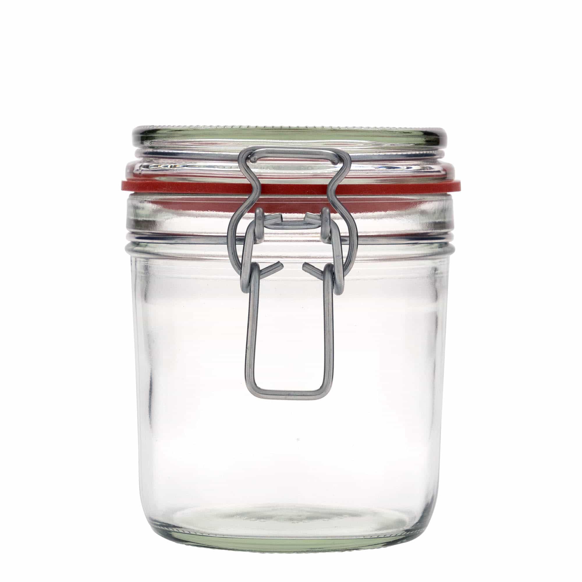 530 ml clip top jar, closure: clip top