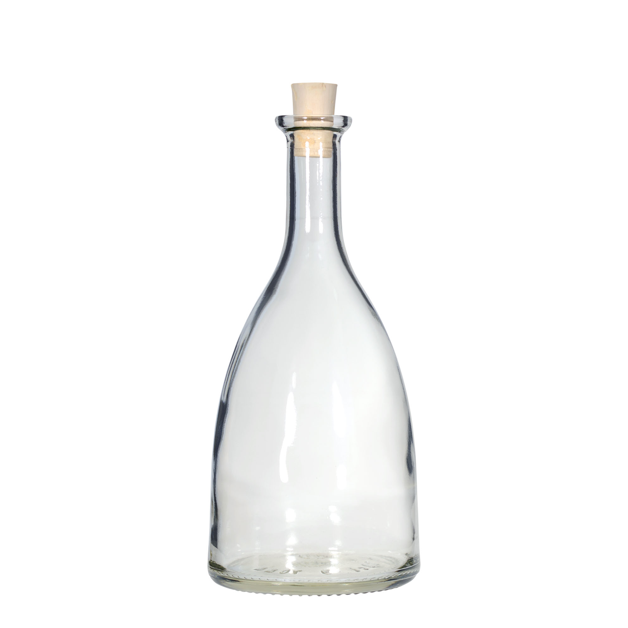 700 ml glass bottle 'Viola', opening: cork 700 ml glass bottle 'Viola', opening: cork
