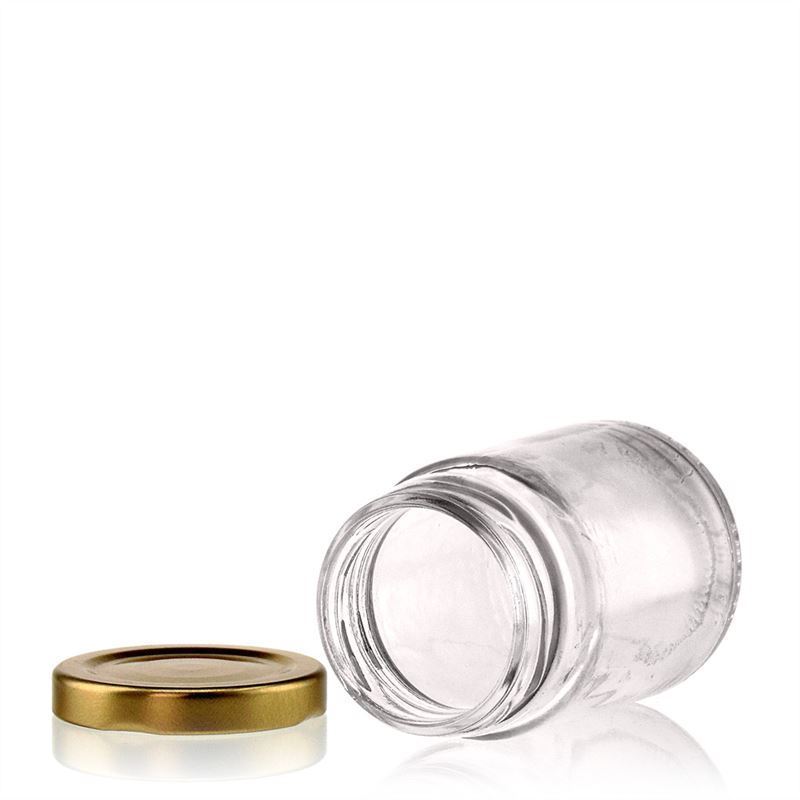 106 ml tall round glass, opening: Twist-Off (TO 48)