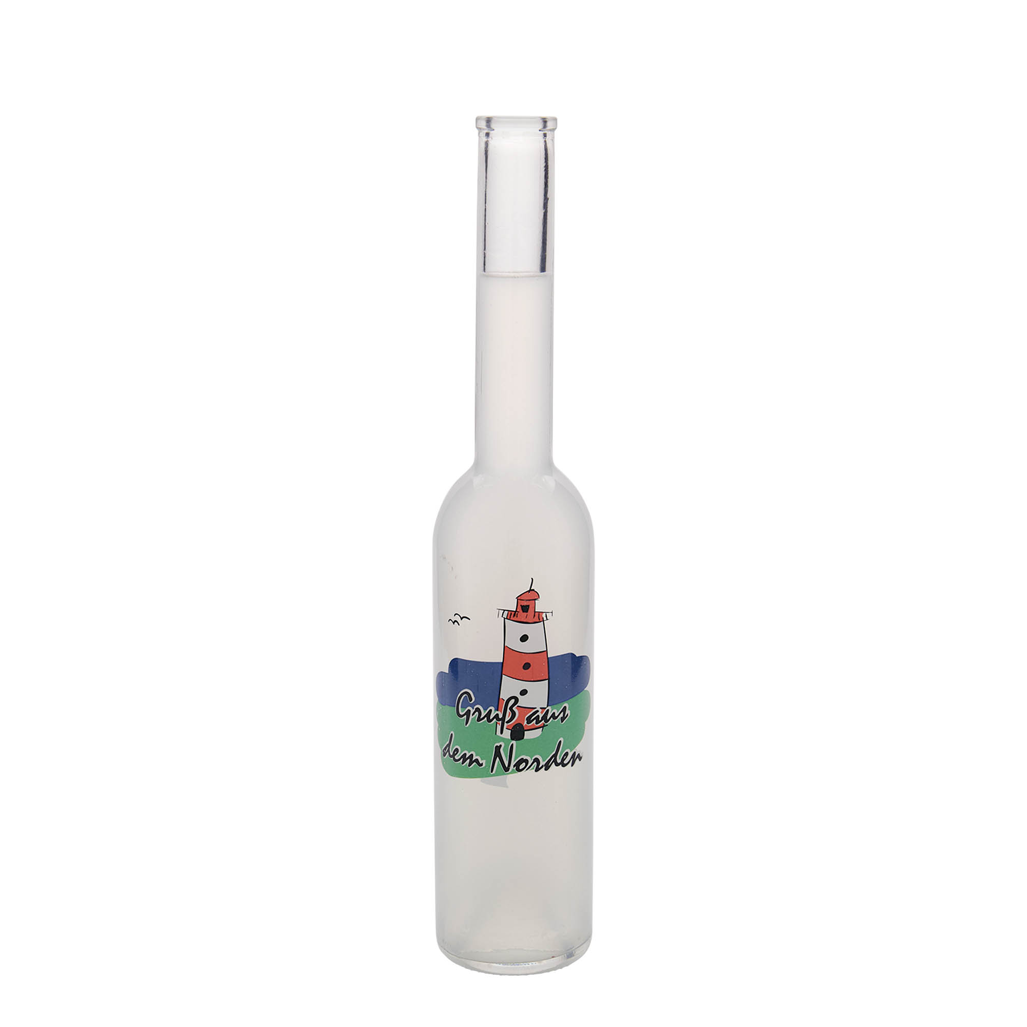 350 ml glass bottle 'Opera', design: North, opening: cork 350 ml glass bottle 'Opera', design: North, opening: cork