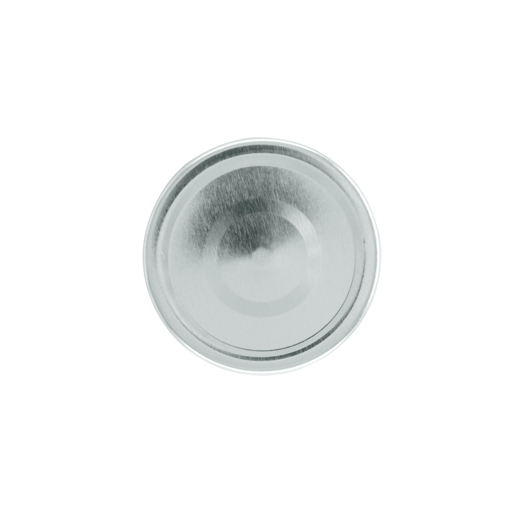 Deep Twist-off cap, tinplate, silver, for opening: Deep-TO 70