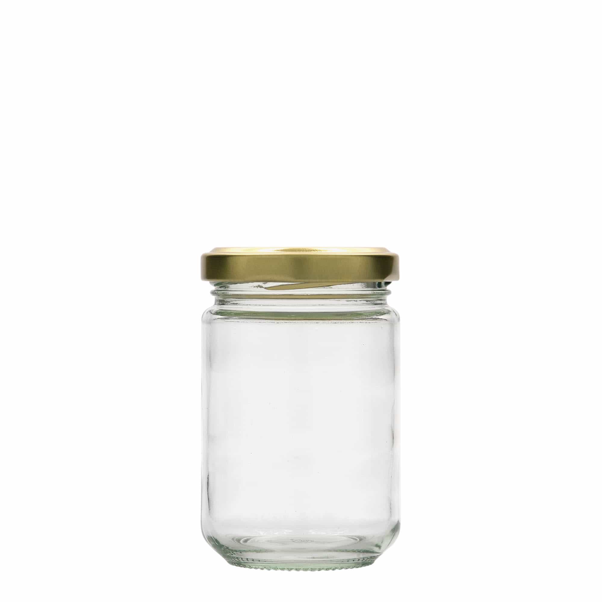156 ml tall round glass, opening: Twist-Off (TO 53)