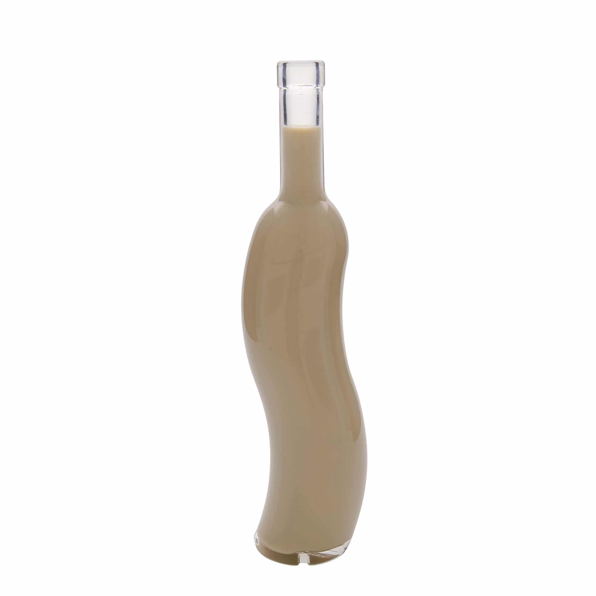 500 ml glass bottle 'La-Ola', semi-round, opening: cork 500 ml glass bottle 'La-Ola', semi-round, opening: cork