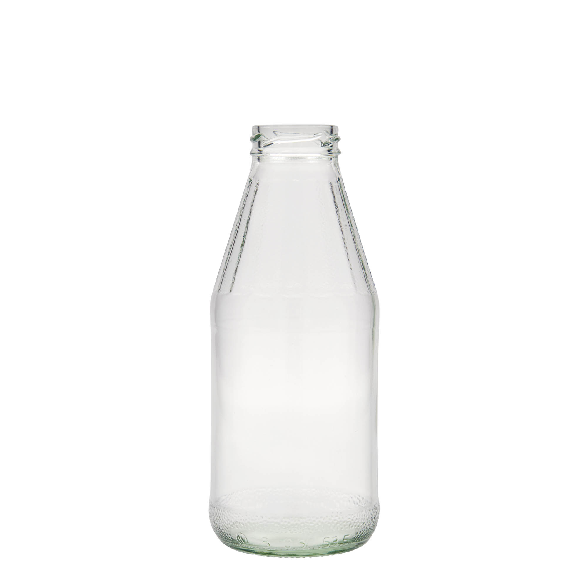 500 ml wide-neck universal bottle, glass, opening: twist-off (TO 43) 500 ml wide-neck universal bottle, glass, opening: twist-off (TO 43)