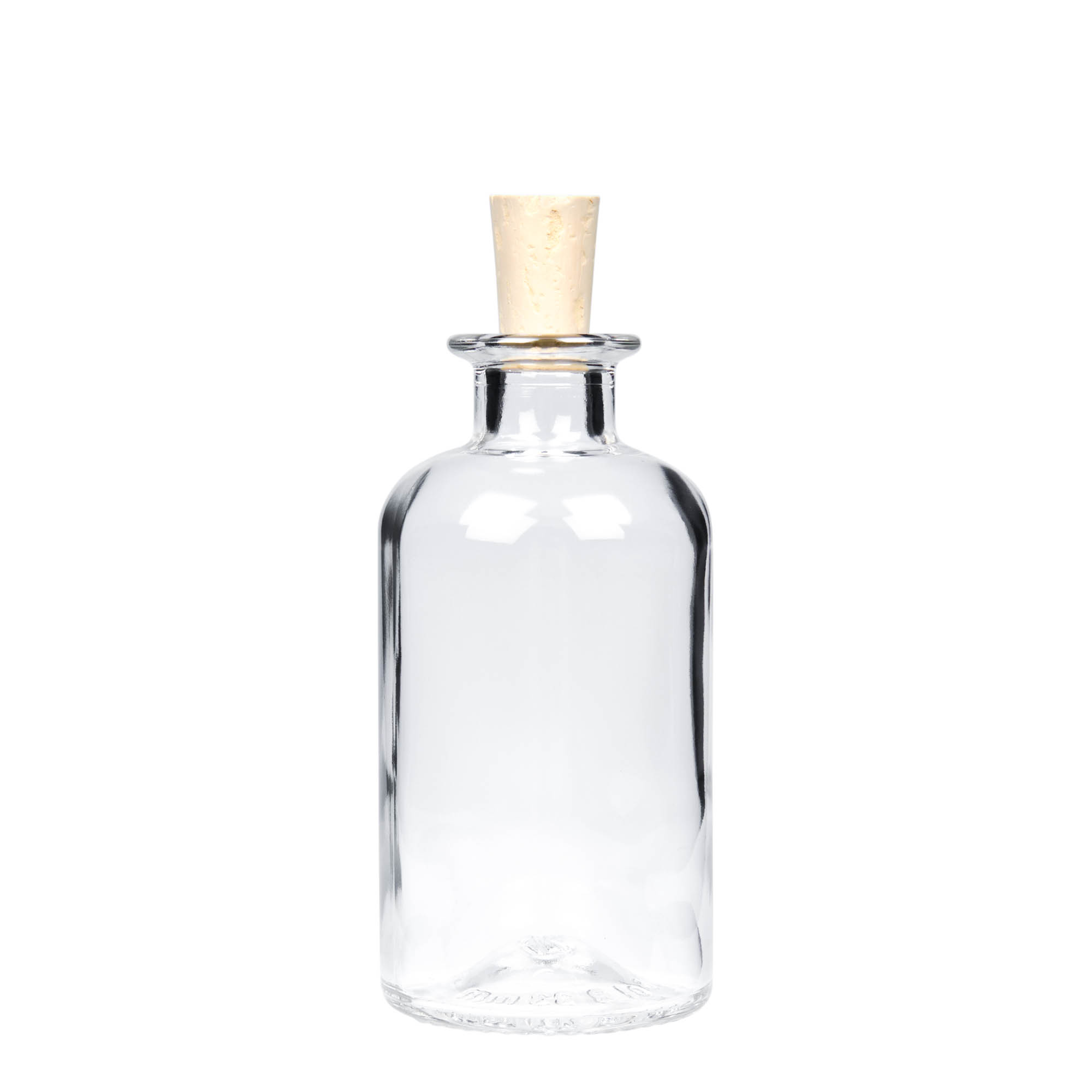 250 ml glass bottle apothecary, opening: cork 250 ml glass bottle apothecary, opening: cork