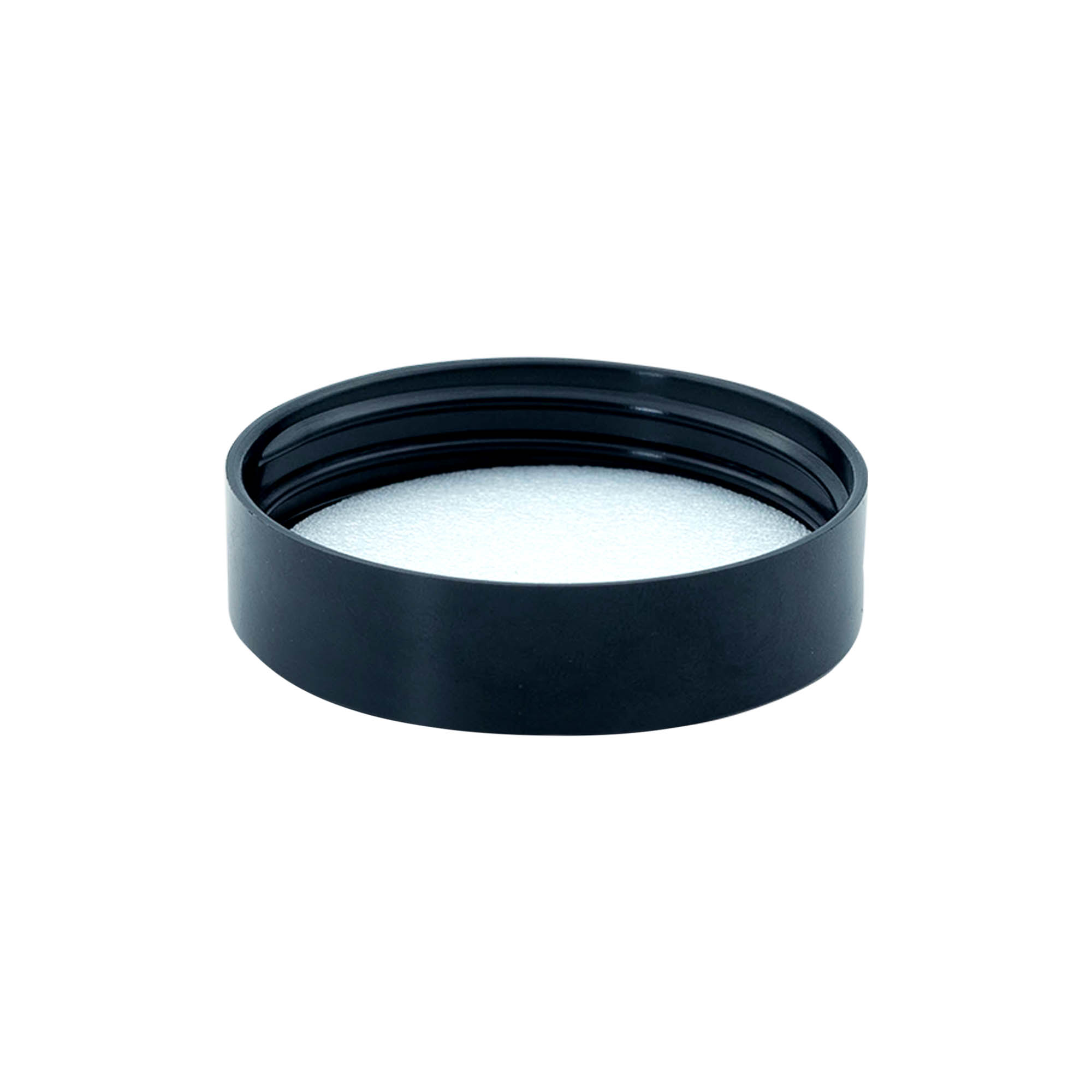Screw cap for 60 ml 'Brown Line', HPM plastic, black Screw cap for 60 ml 'Brown Line', HPM plastic, black