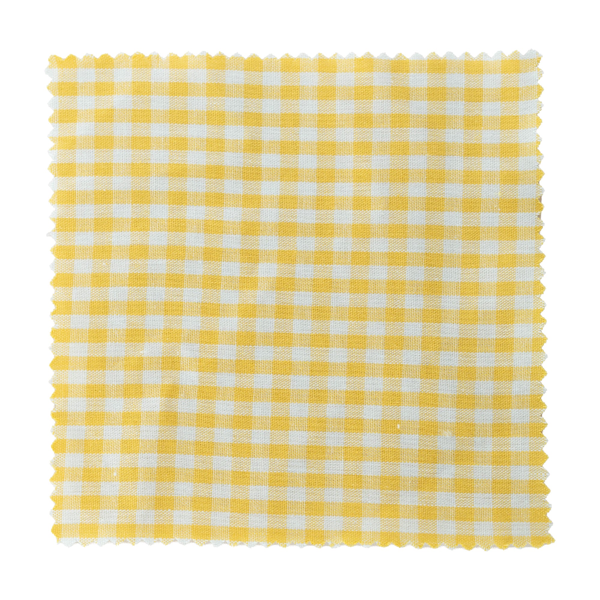 Checked fabric napkins 15x15, square, textile, yellow, opening: TO58-TO82