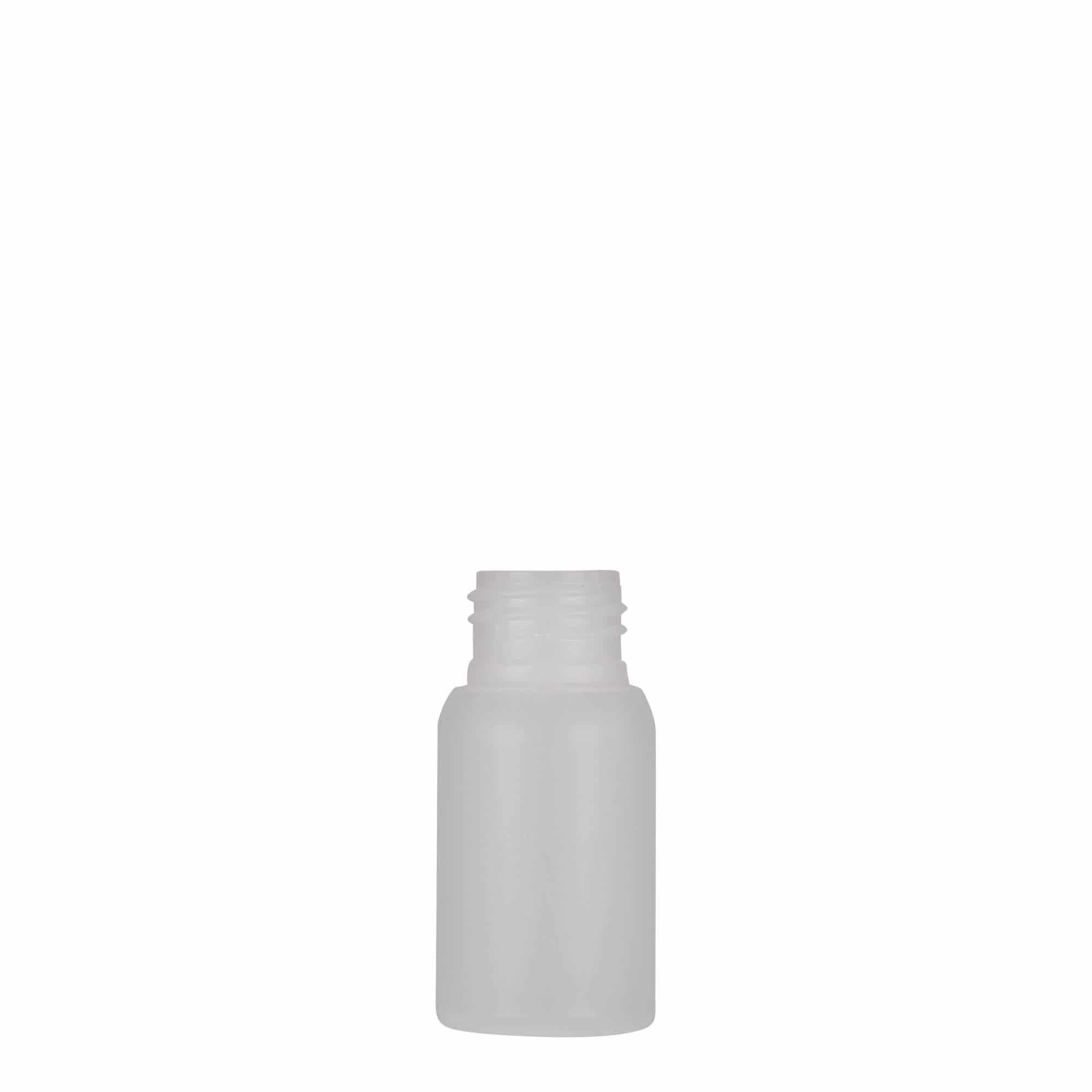 30 ml plastic bottle 'Tuffy', HDPE, natural, neck finish: 24/410