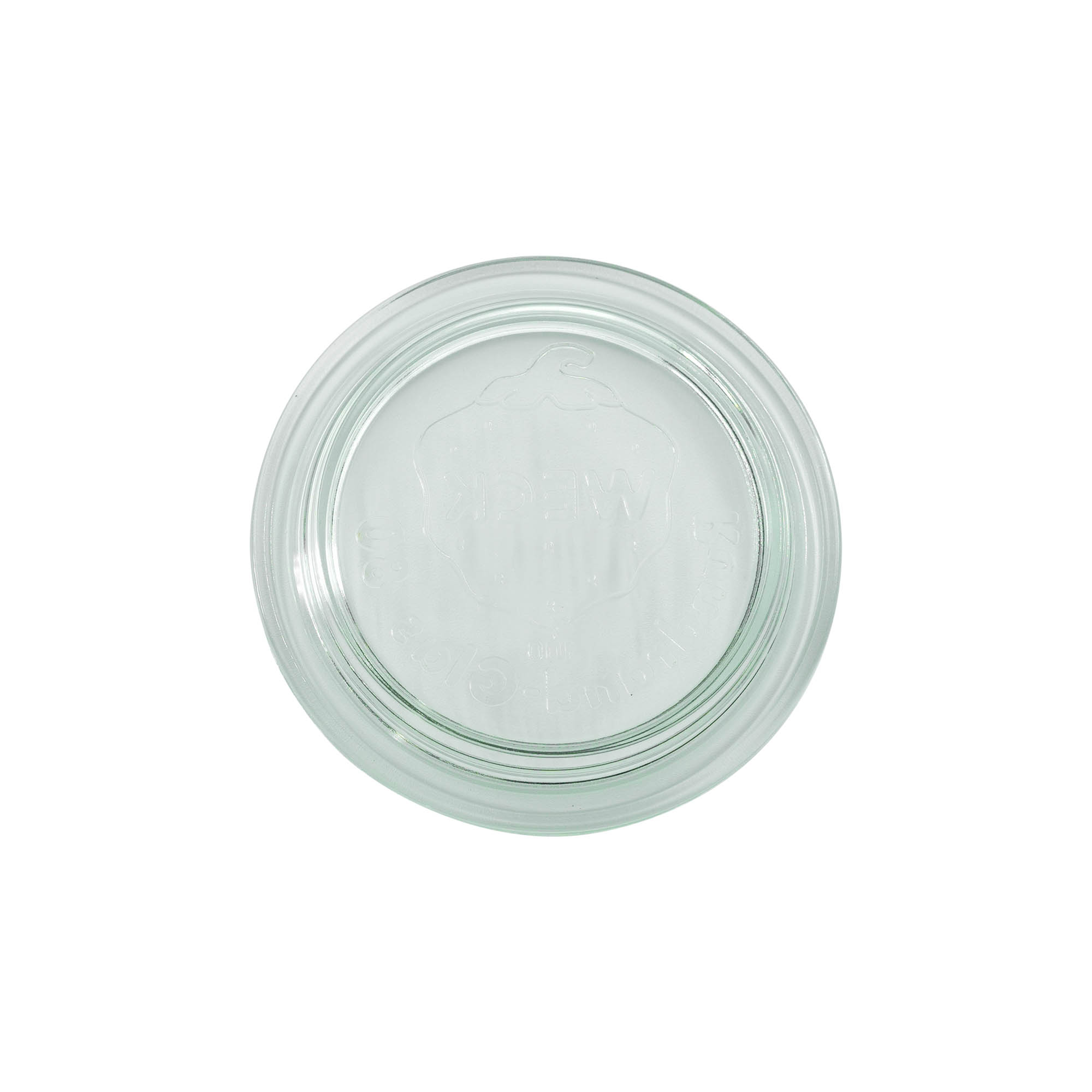 WECK glass lid with round rim, for opening: RR80 WECK glass lid with round rim, for opening: RR80