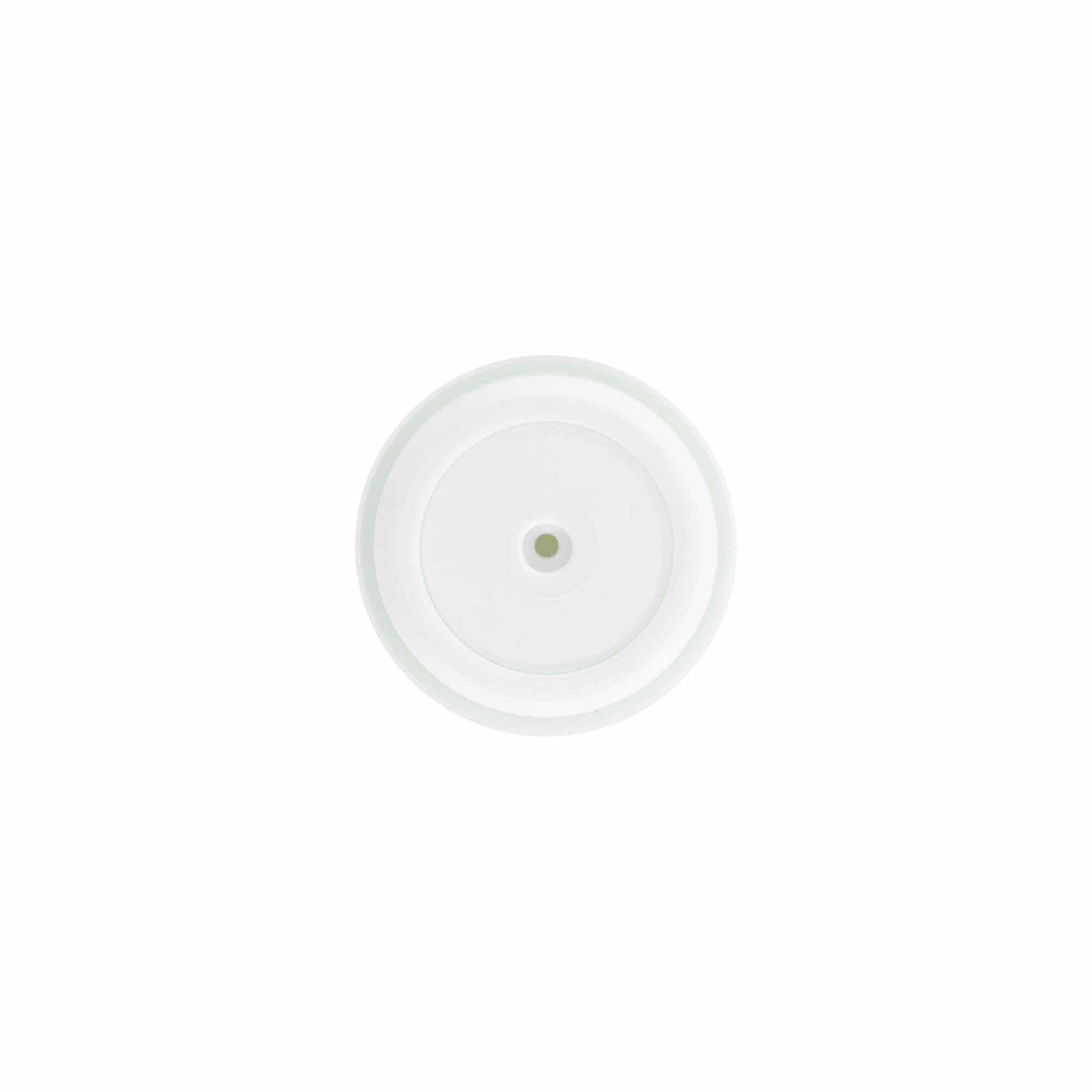 Airless Dispenser Pump Head ‘Micro’, PP Plastic, silver