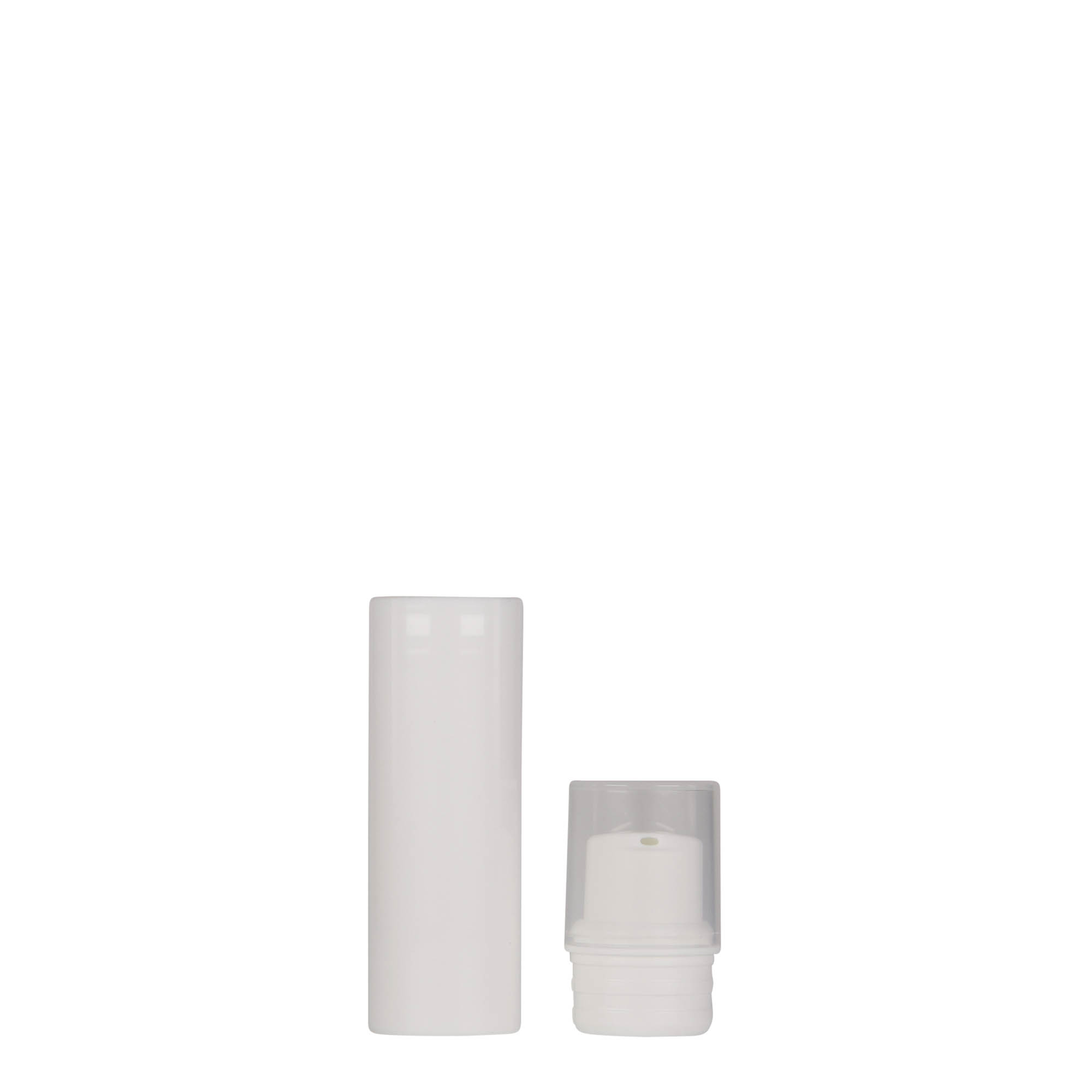 10 ml Airless Dispenser 'Nano', white PP plastic 10 ml Airless Dispenser 'Nano', white PP plastic