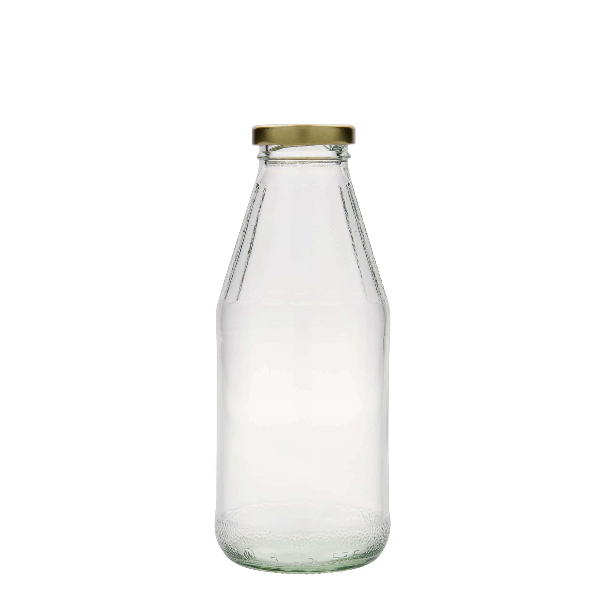 500 ml wide-neck universal bottle, glass, opening: twist-off (TO 43)