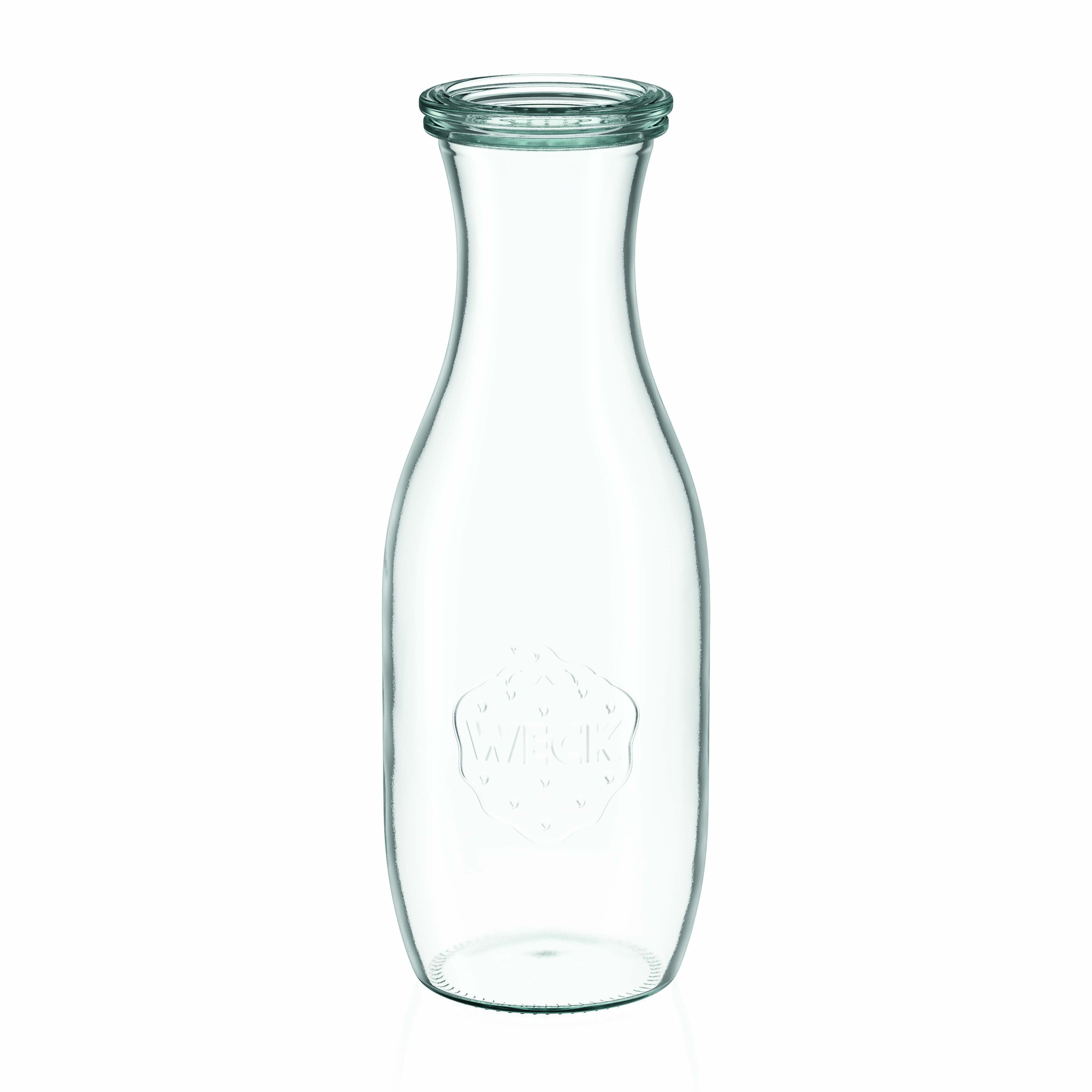 1,000 ml WECK juice bottle #, opening: round rim 1,000 ml WECK juice bottle #, opening: round rim