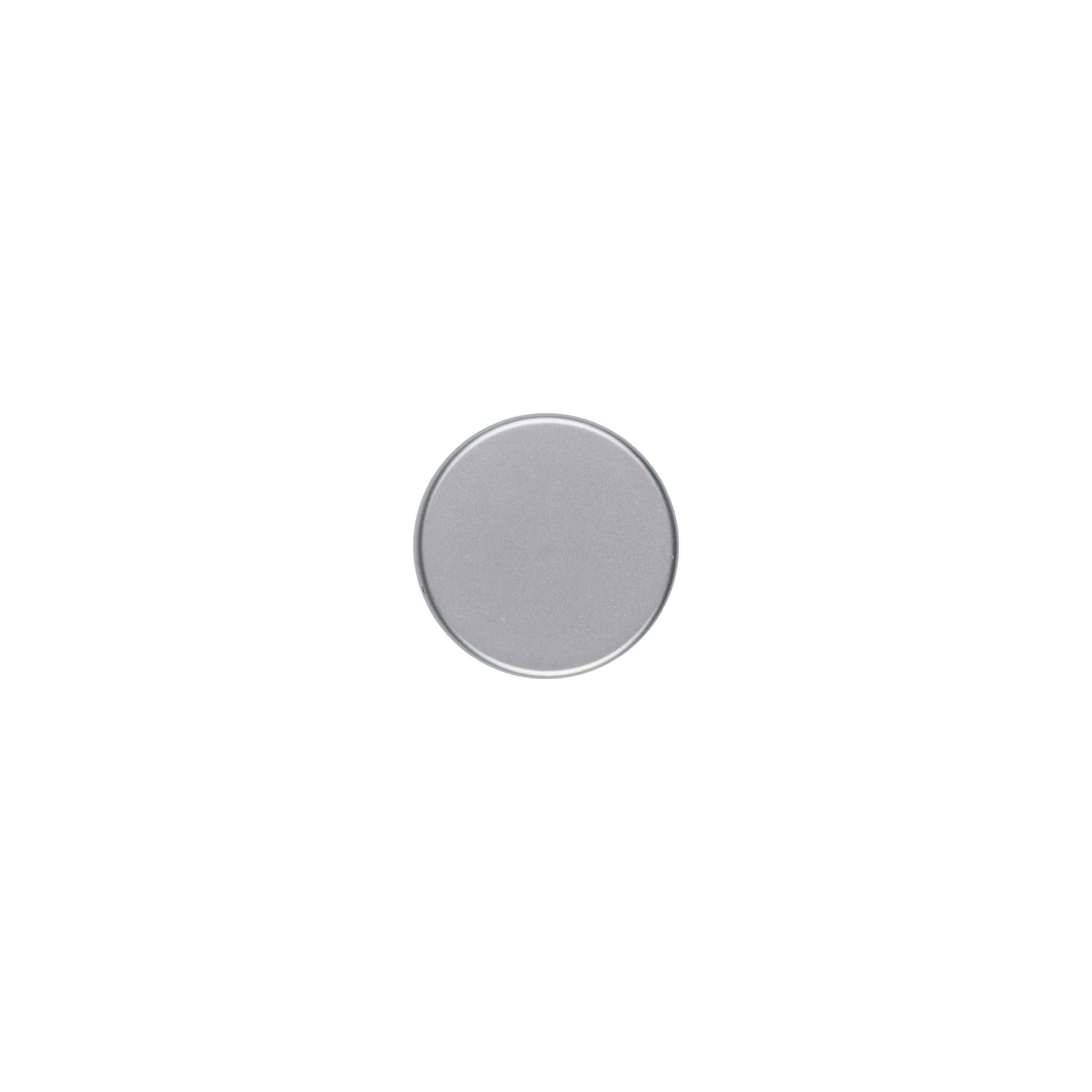 Screw cap, ABS plastic, matt silver, for opening: GPI 33/400
