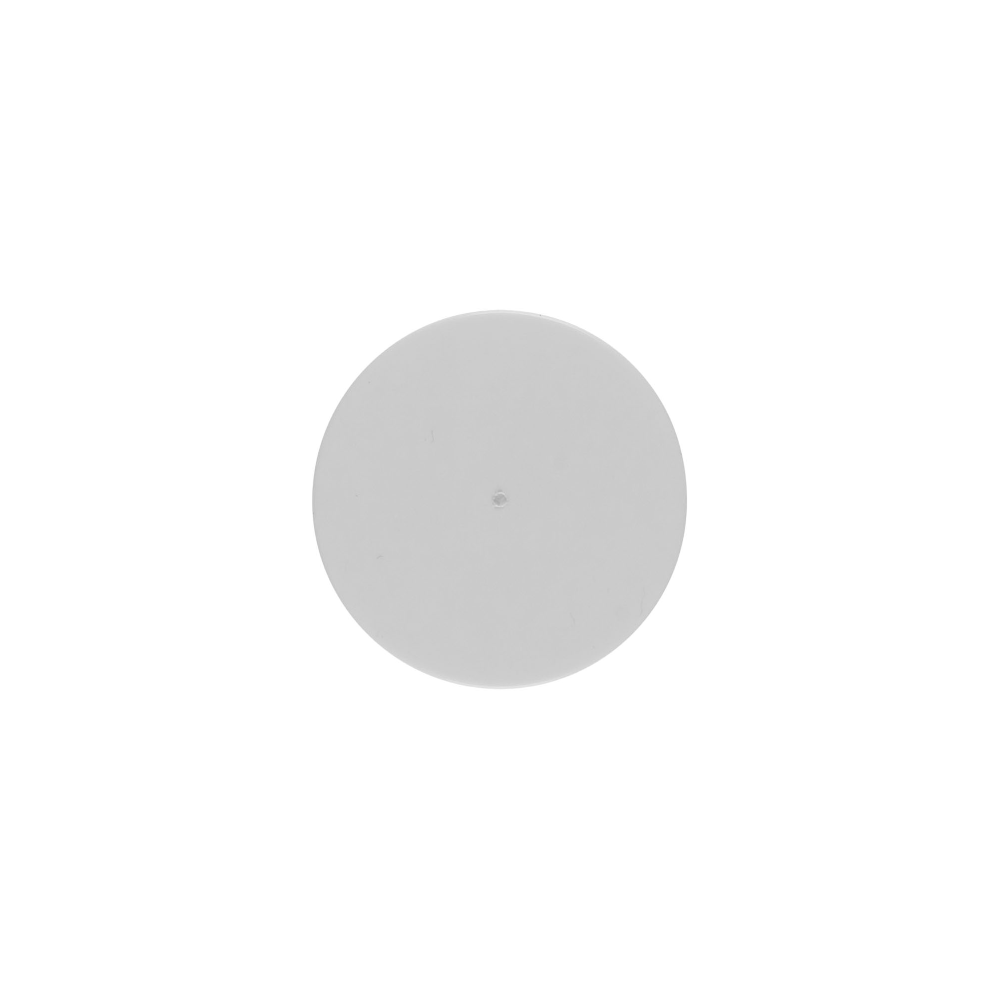 Cover disc for 15 ml 'Bianca', PP plastic, white