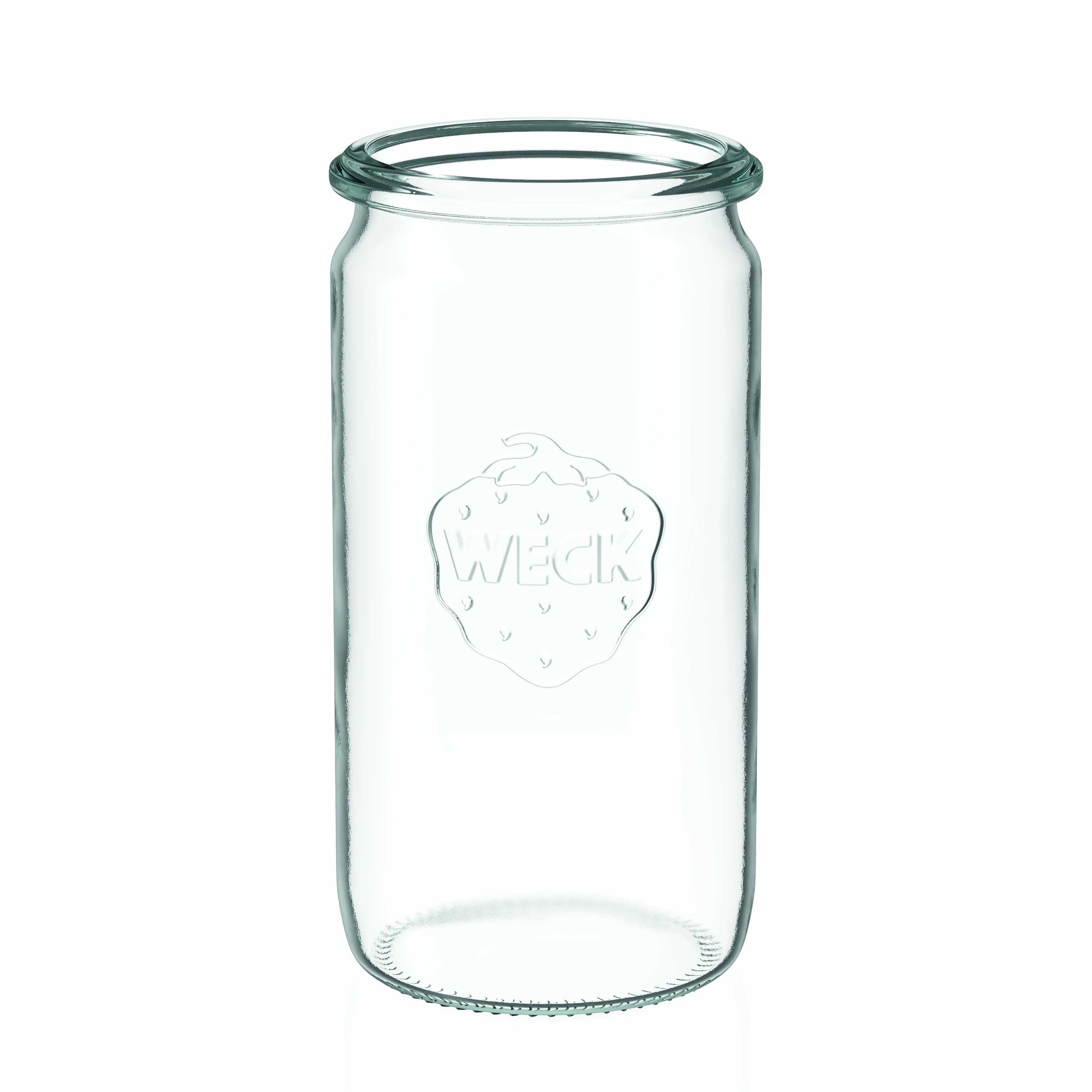 340 ml WECK cylinder glass, opening: round rim 340 ml WECK cylinder glass, opening: round rim