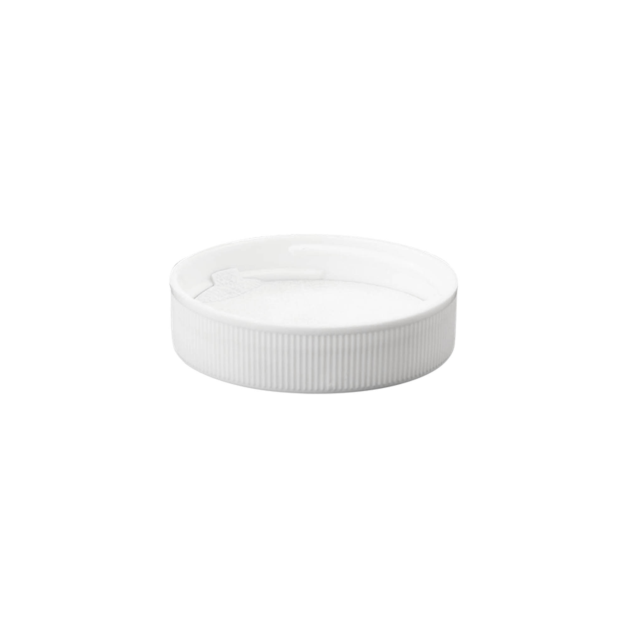 Screw cap, PP plastic, white, for opening: 45/400