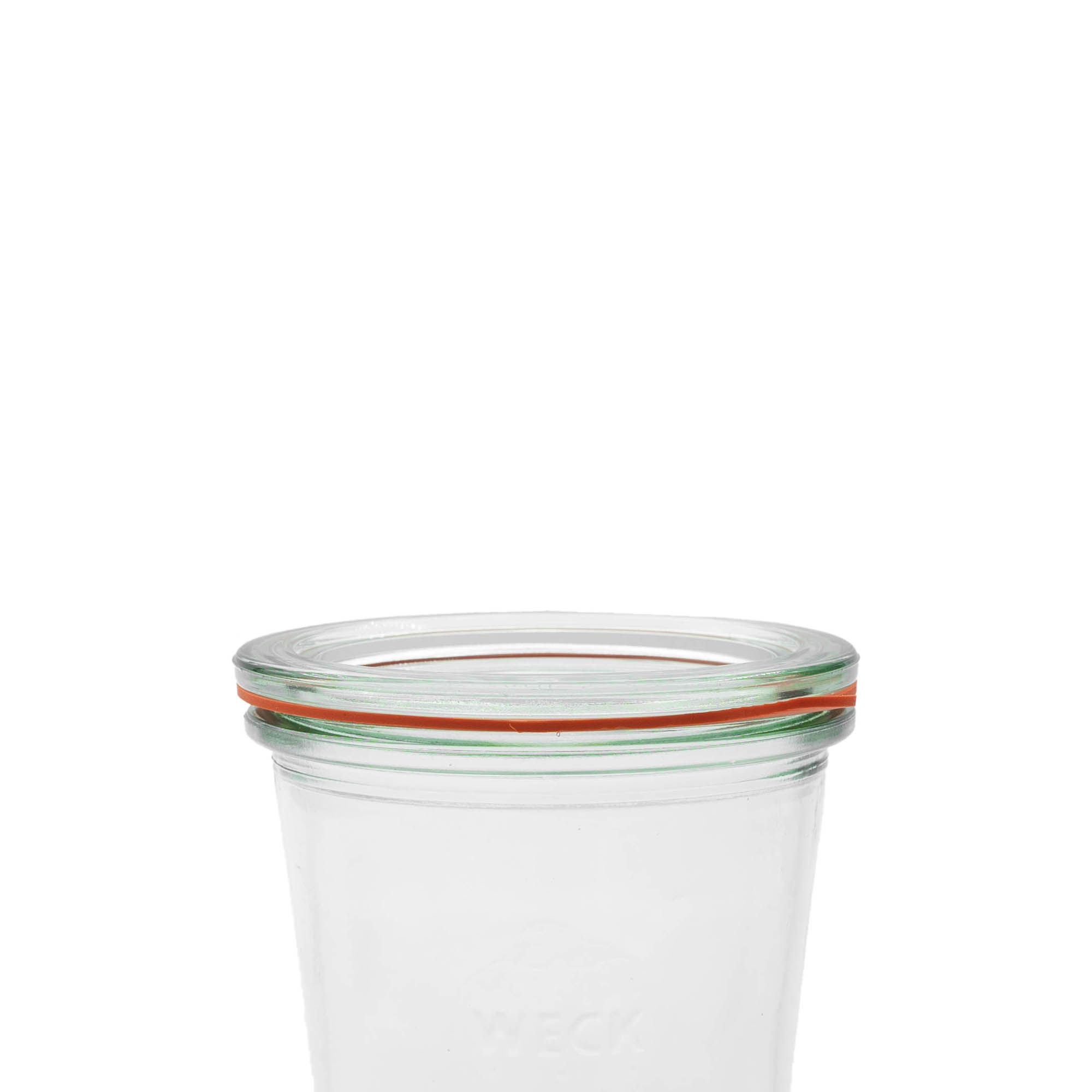 WECK preserving ring RR80, red, opening: round rim WECK preserving ring RR80, red, opening: round rim