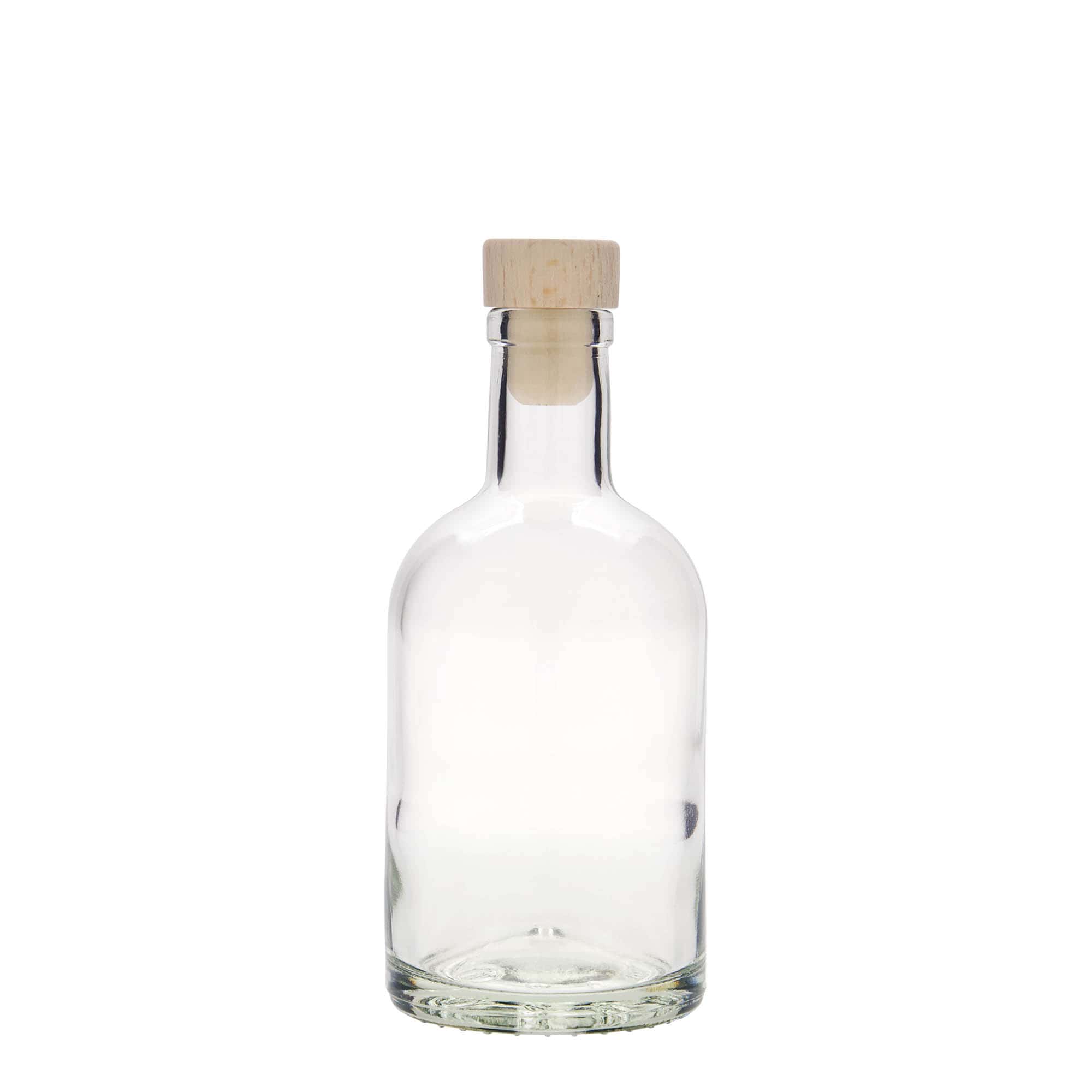 250 ml glass bottle 'First Class', opening: cork